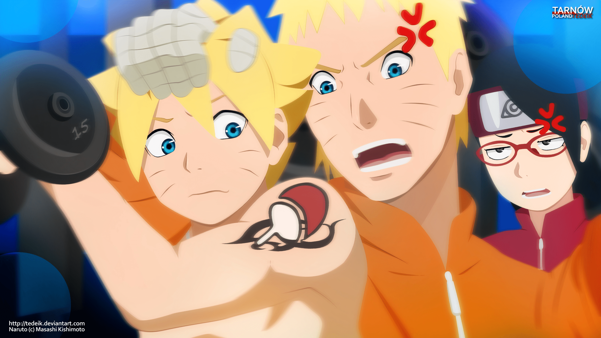 2400x1350 Boruto HD Wallpaper