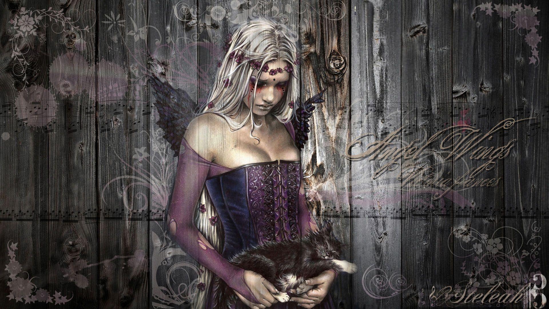 1920x1080 victoria, Frances, Gothic, Vampire, Women, Art, Mood, Sad, Sorrow