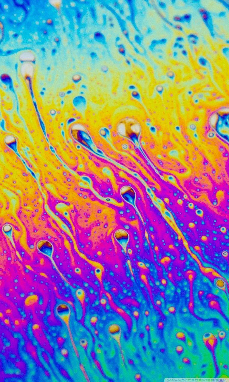 768x1280 Colorful Liquid ❤ 4k HD Desktop Wallpaper For 4k Ultra