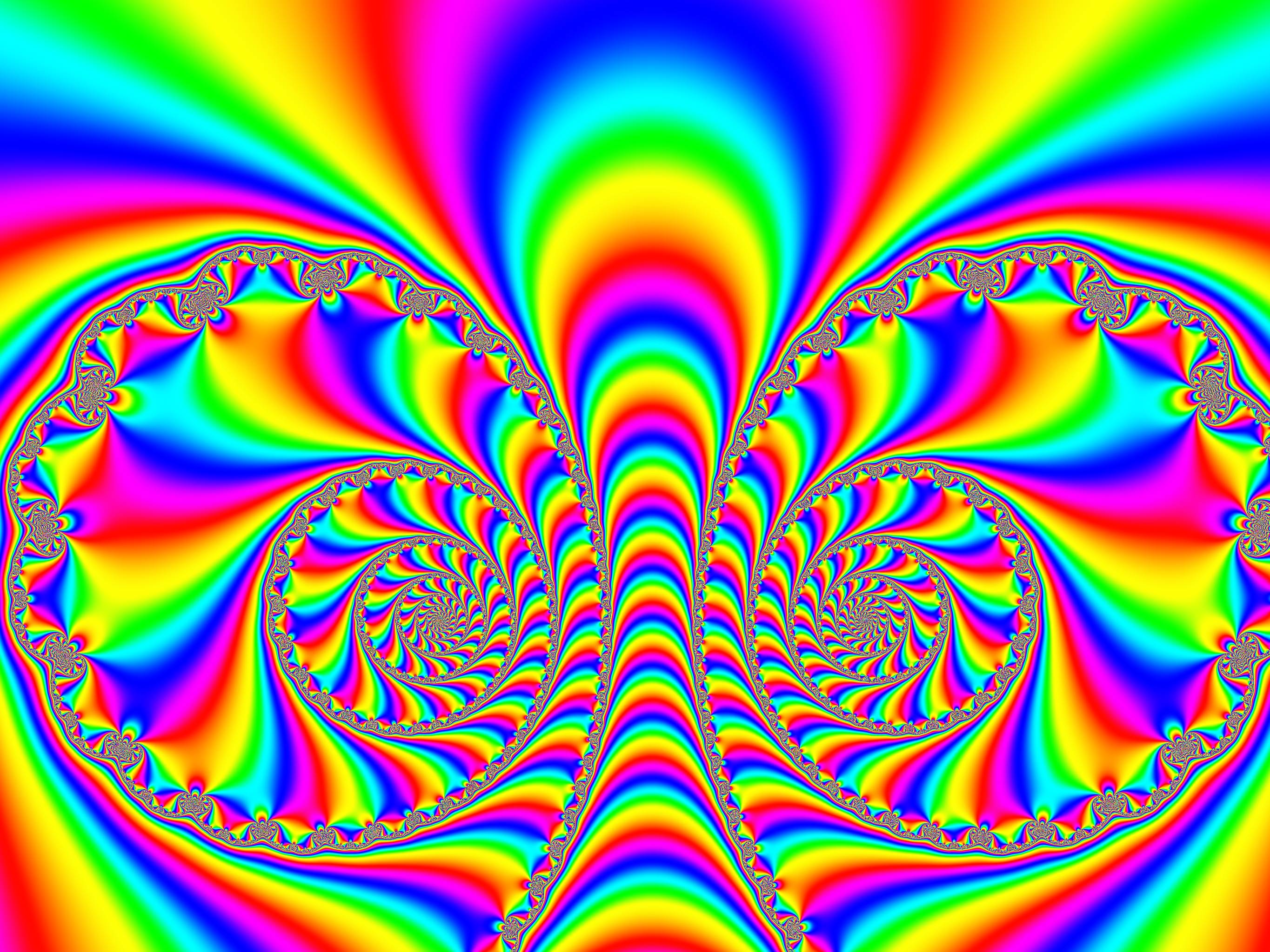 2730x2048 Trippy Wallpaper Desktop Colorful Of Androids HD