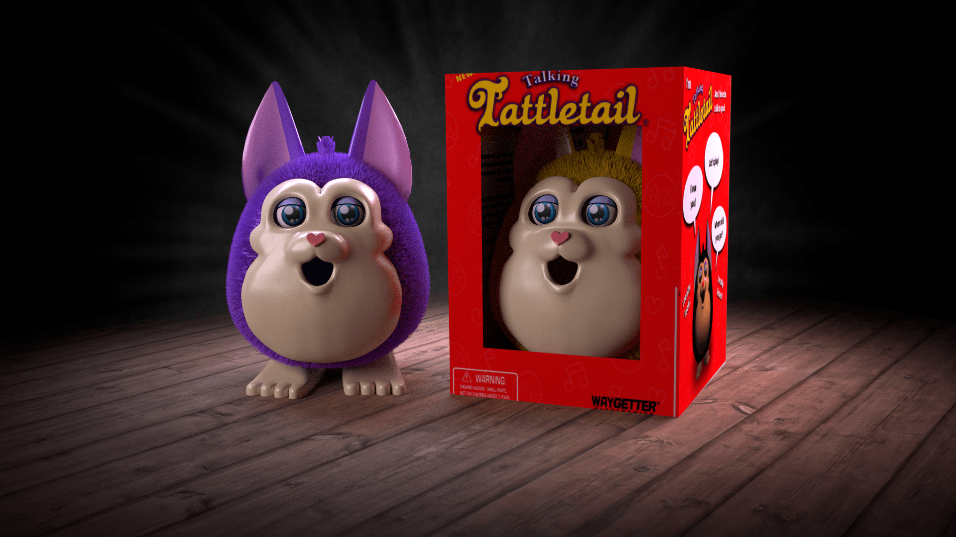1920x1080 Tattletail Wallpaper