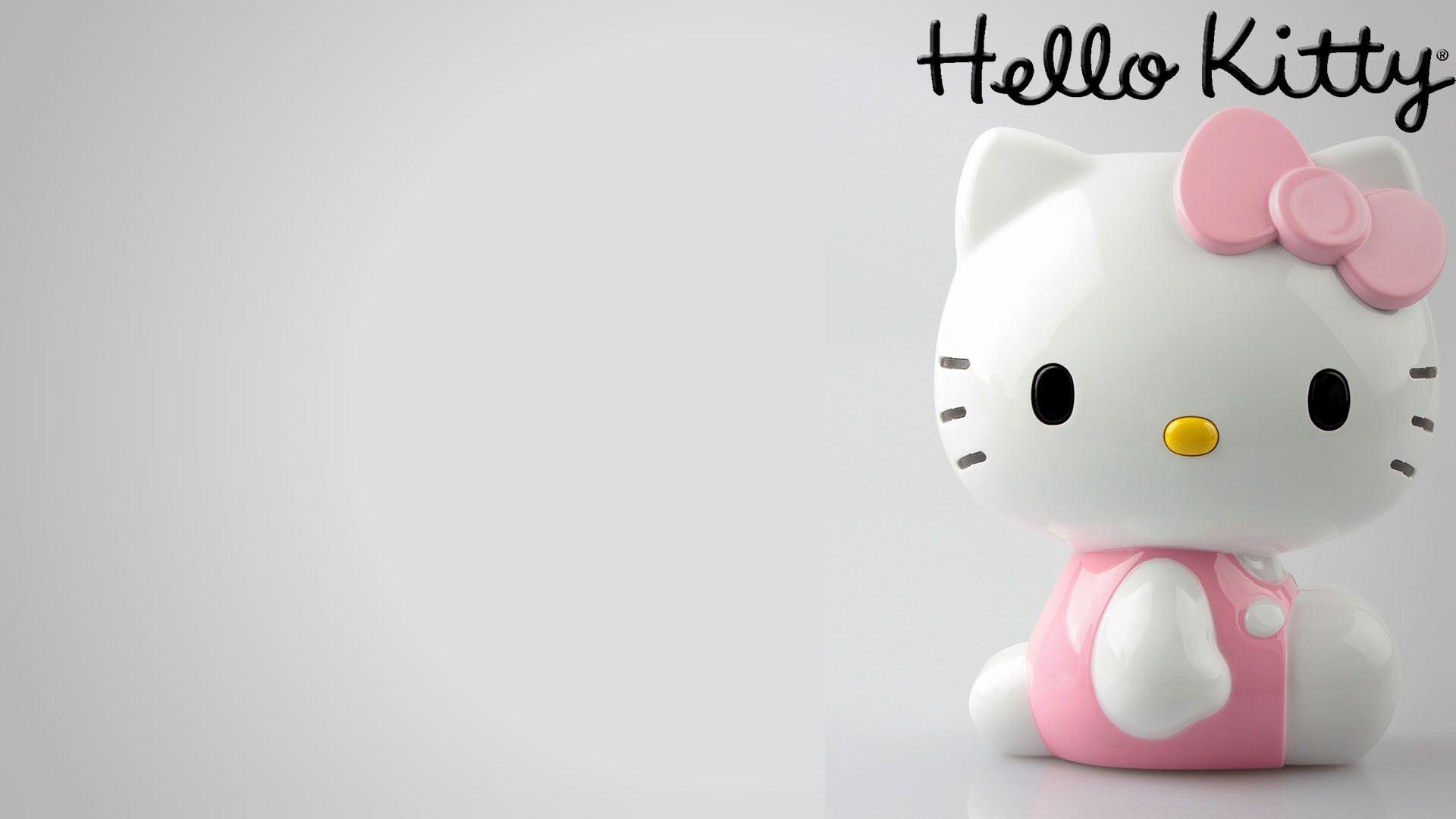 1920x1080 White and pink Hello Kitty figurine, Hello Kitty, kittens, cat HD wallpaper