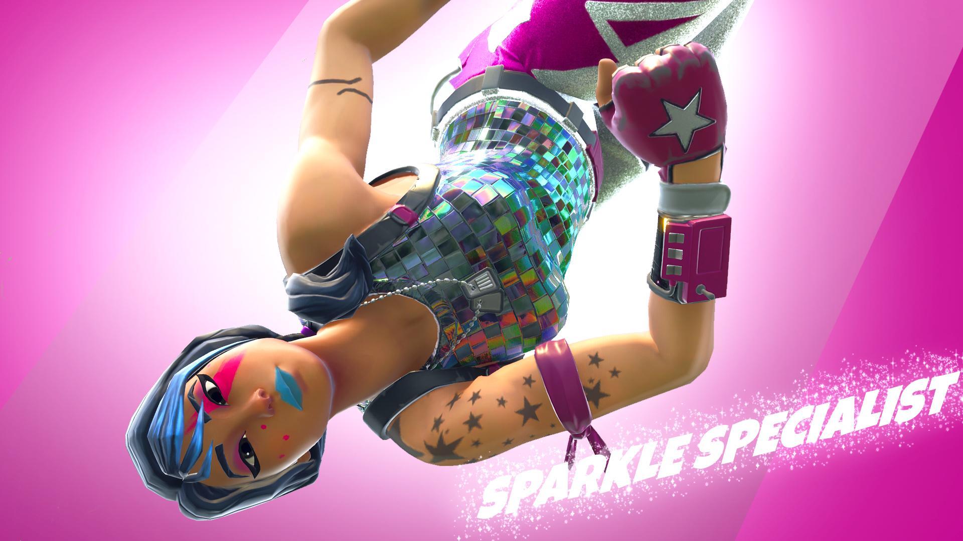 Fortnite X Sparkle Supreme Season 10 Battle Pass Skin Outfit 8K Wallpaper  #352