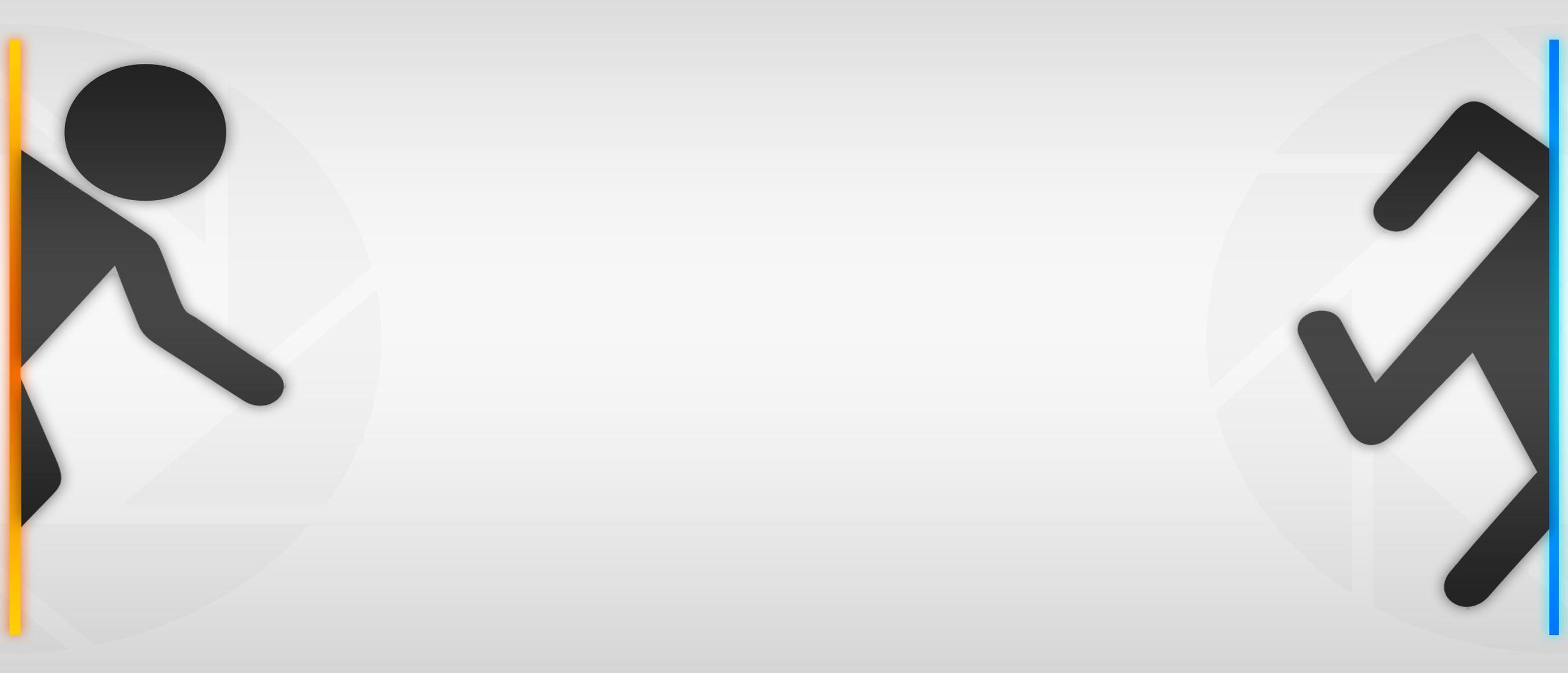 2793x1200 Portal Dual Screen Wallpaperx1200