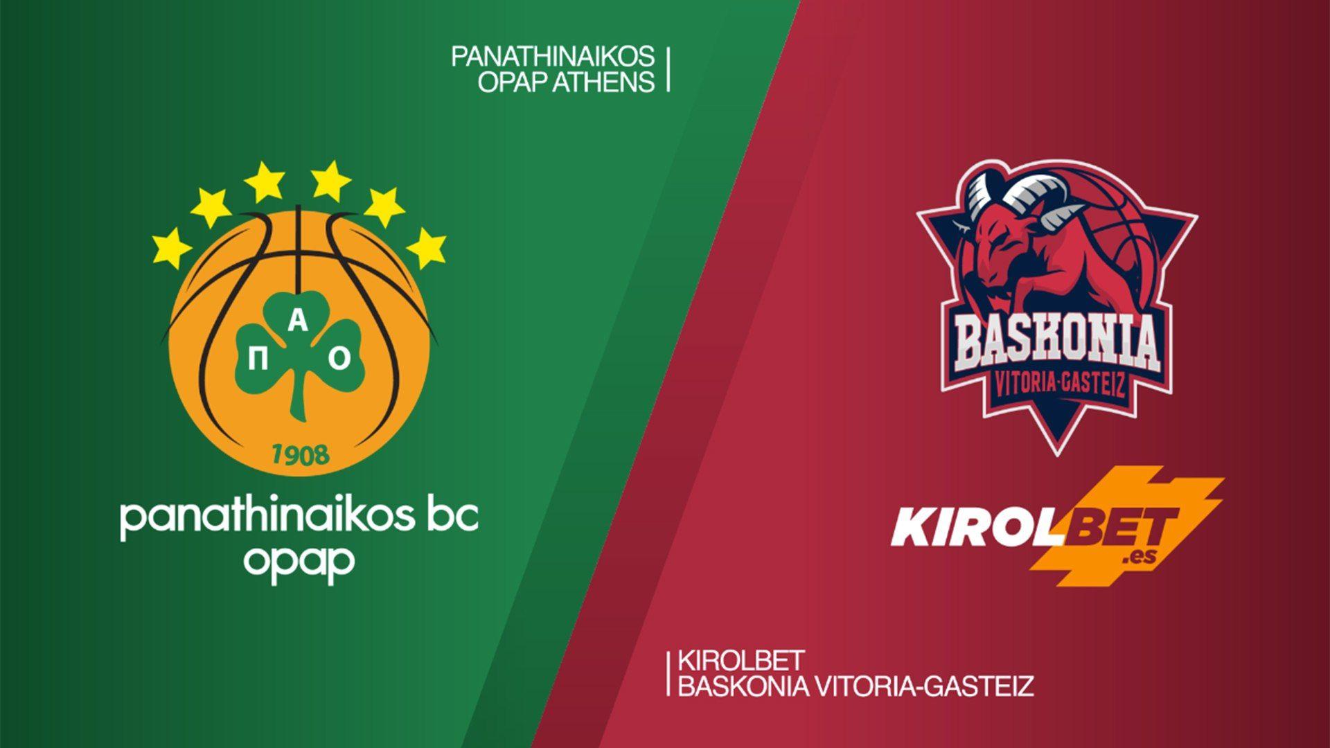 1920x1080 Panathinaikos OPAP Athens Baskonia Vitoria Gasteiz