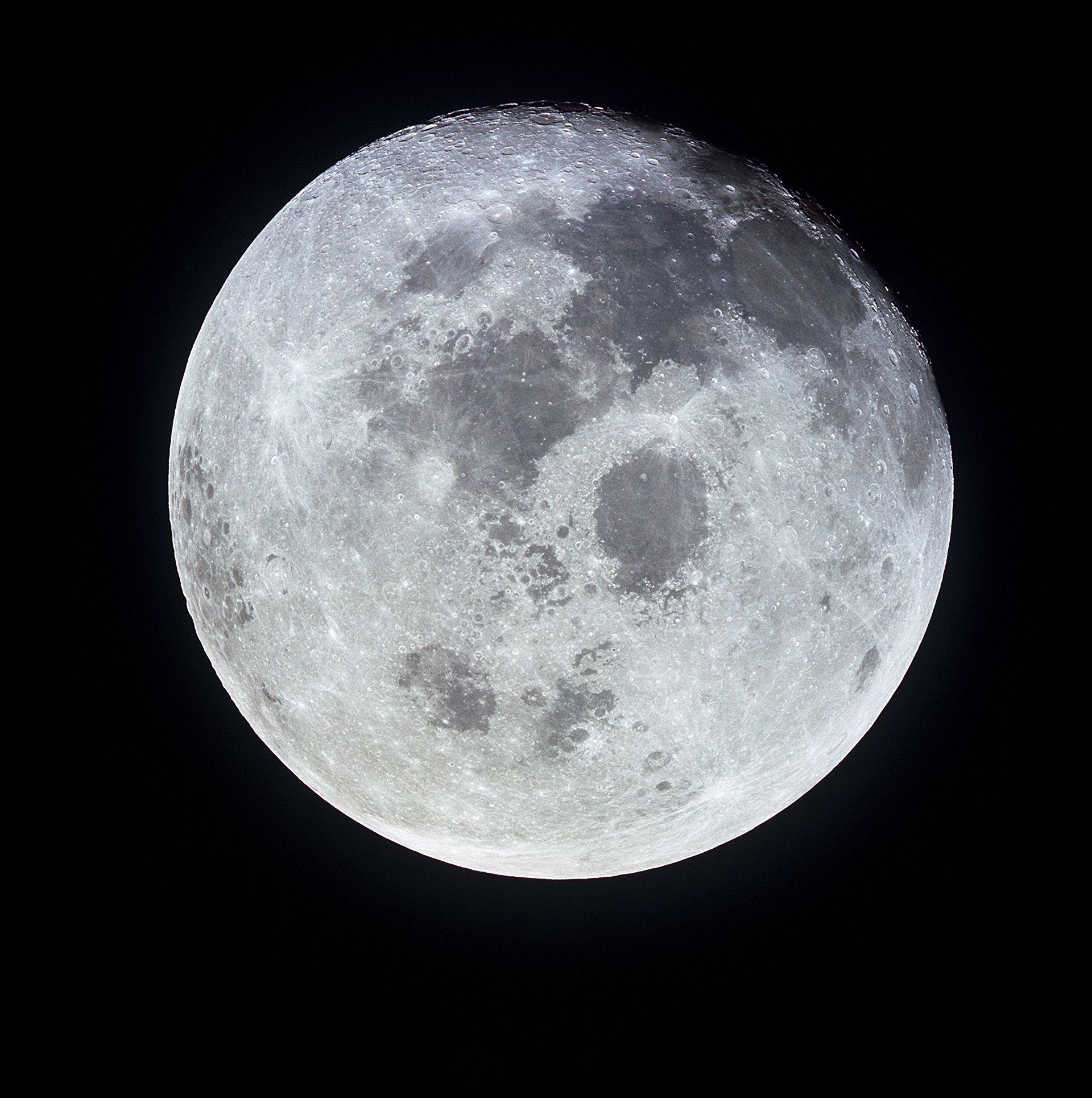 1920x1930 Full Moon Photographed From Apollo 11 Spacecraft