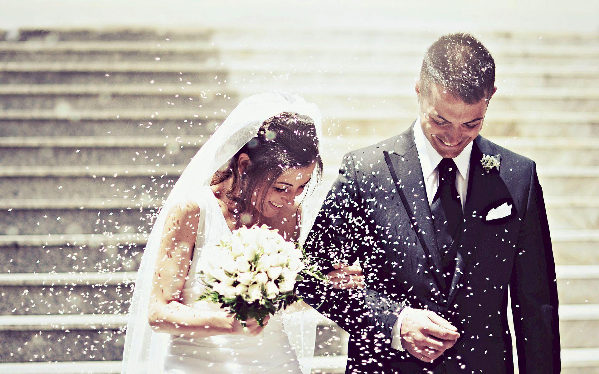 1920x1200 Wedding couple