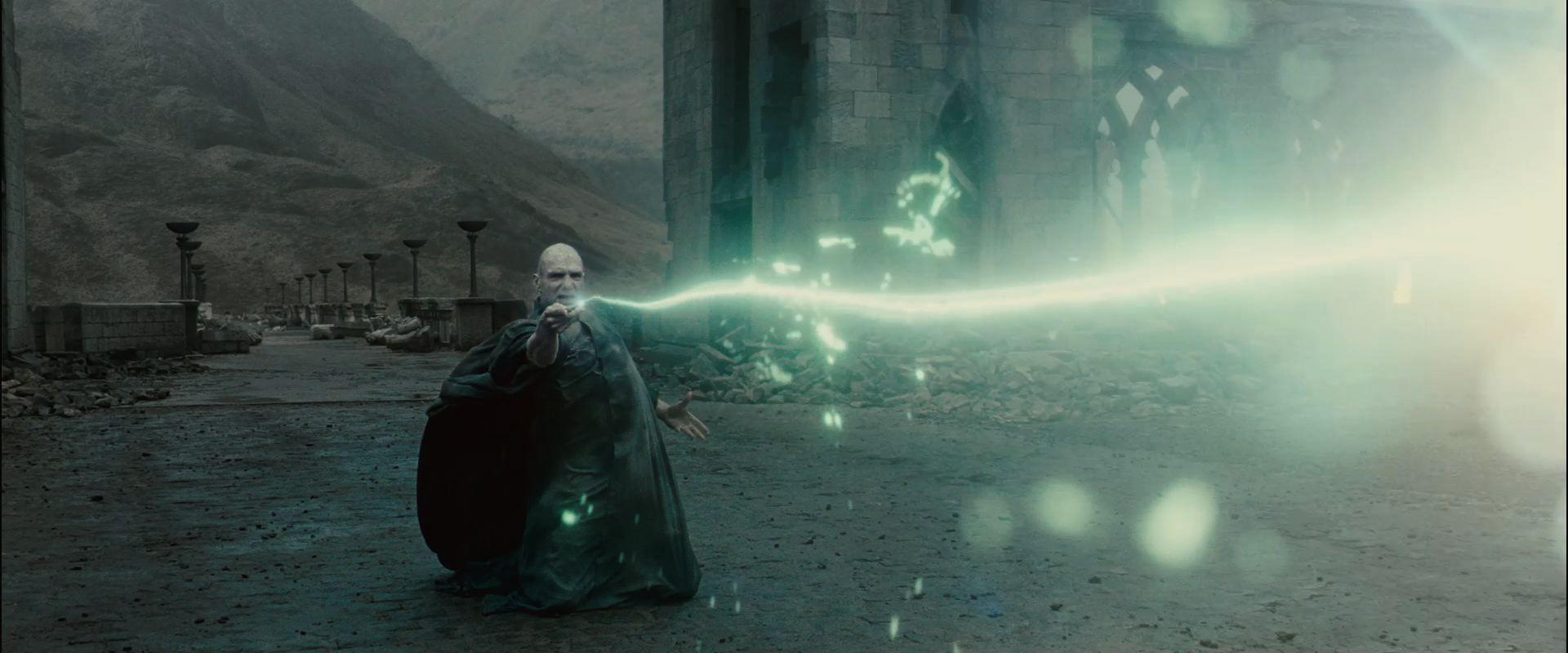 1920x800 Harry Potter And Lord Voldemort Fight Desktop Wallpaper