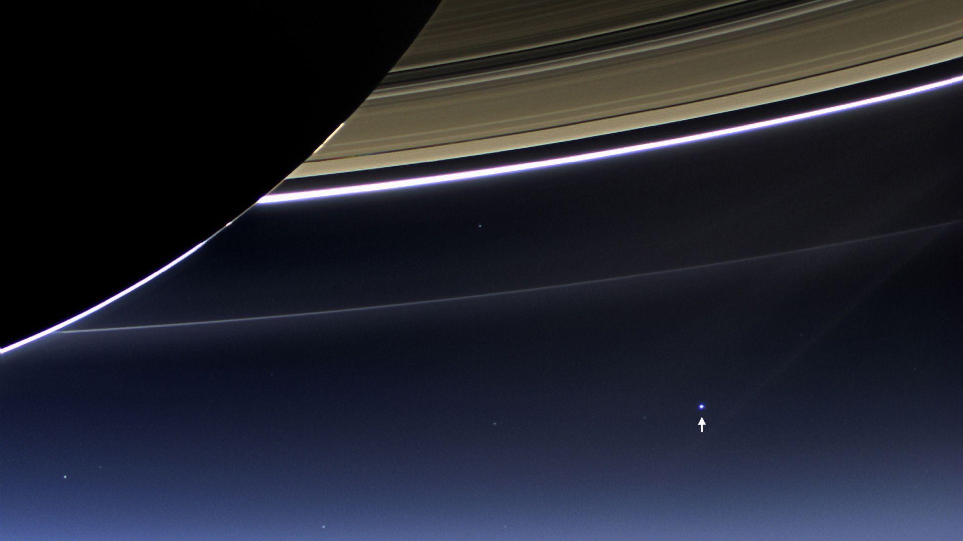 1920x1080 Cassini: Earth and Saturn “The Day Earth Smiled”