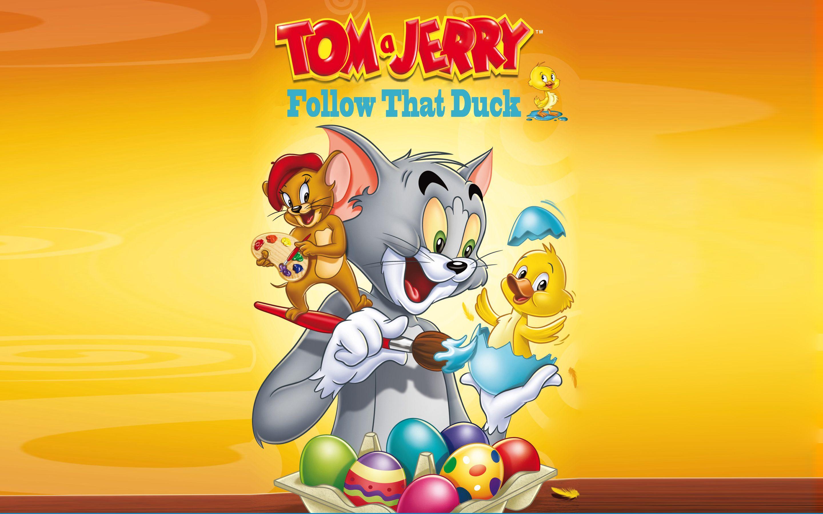 2880x1800 Tom And Jerry Follow That Duck HD Wallpaper Cartoons 2880x1800 :