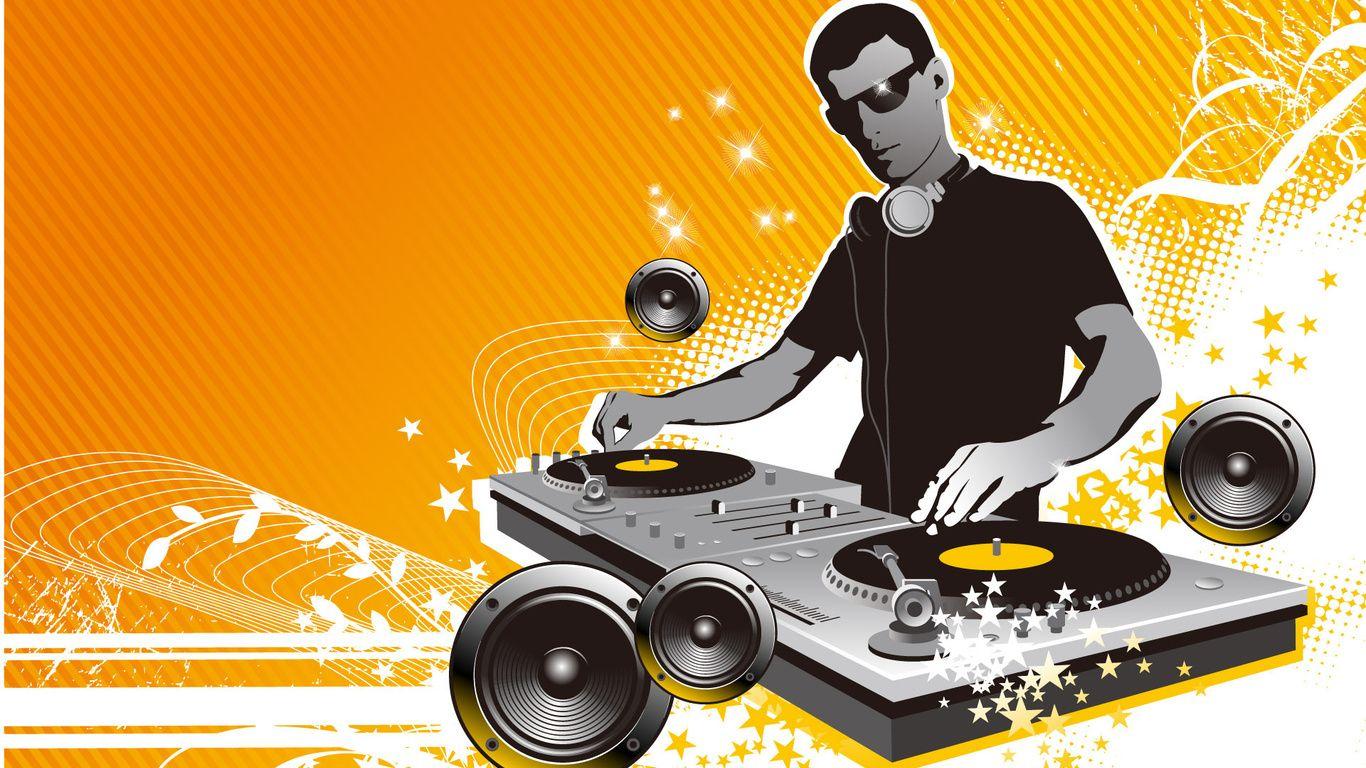 1366x768 Free download DJ mixer wallpaper dj music photo on the desktop