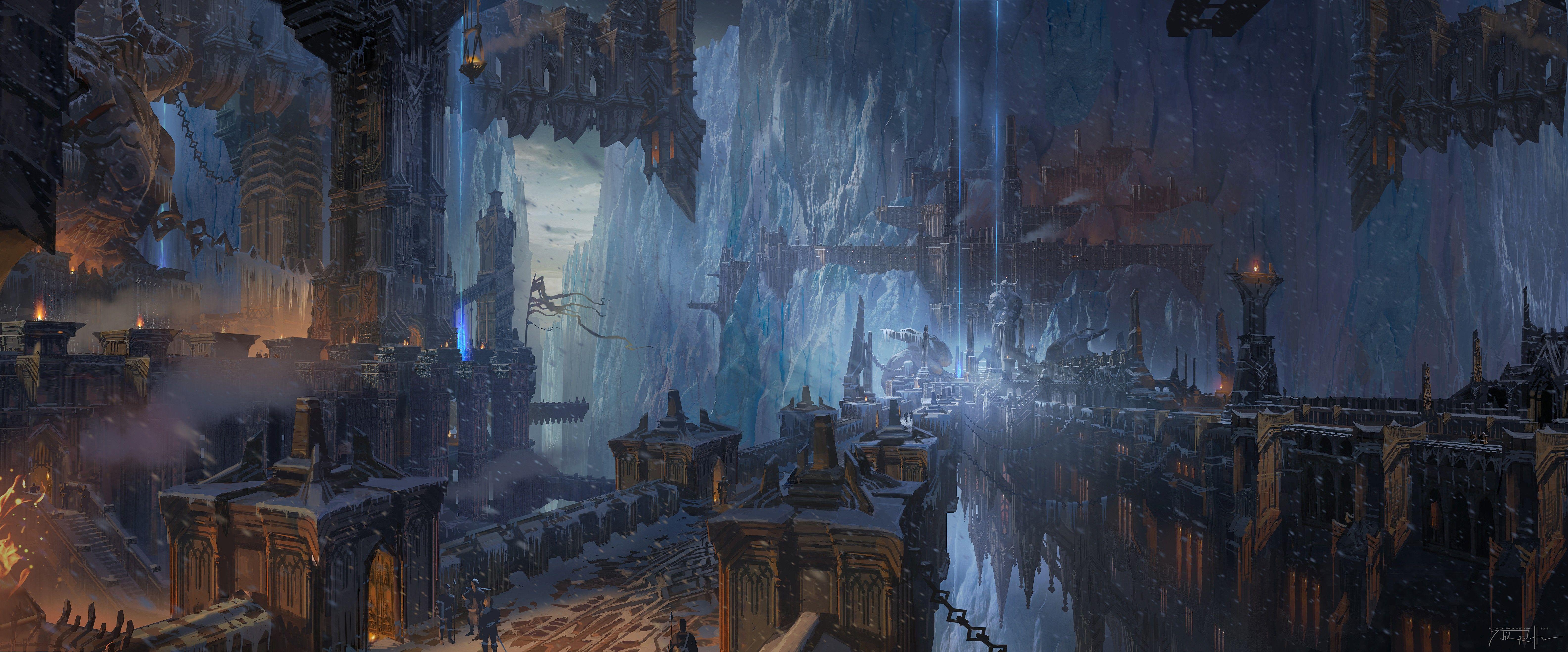 6339x2635 Howling Abyss. Wallpaper & Fan Arts. League Of Legends