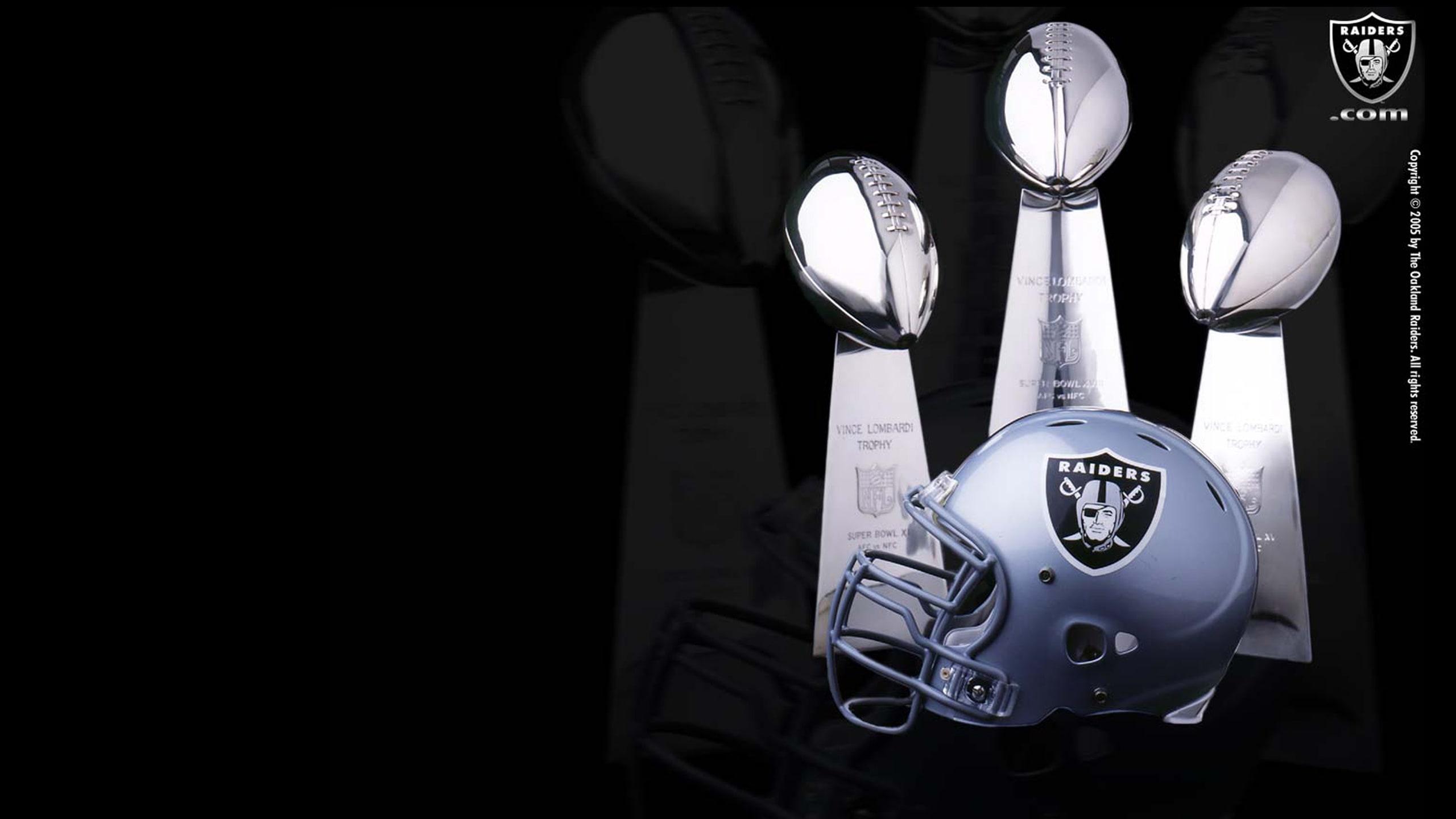 2560x1440 Oakland Raiders Desktop Wallpaper
