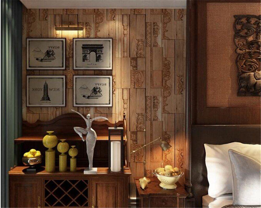 1000x800 beibehang Nordic literary style 3D wallpaper American retro