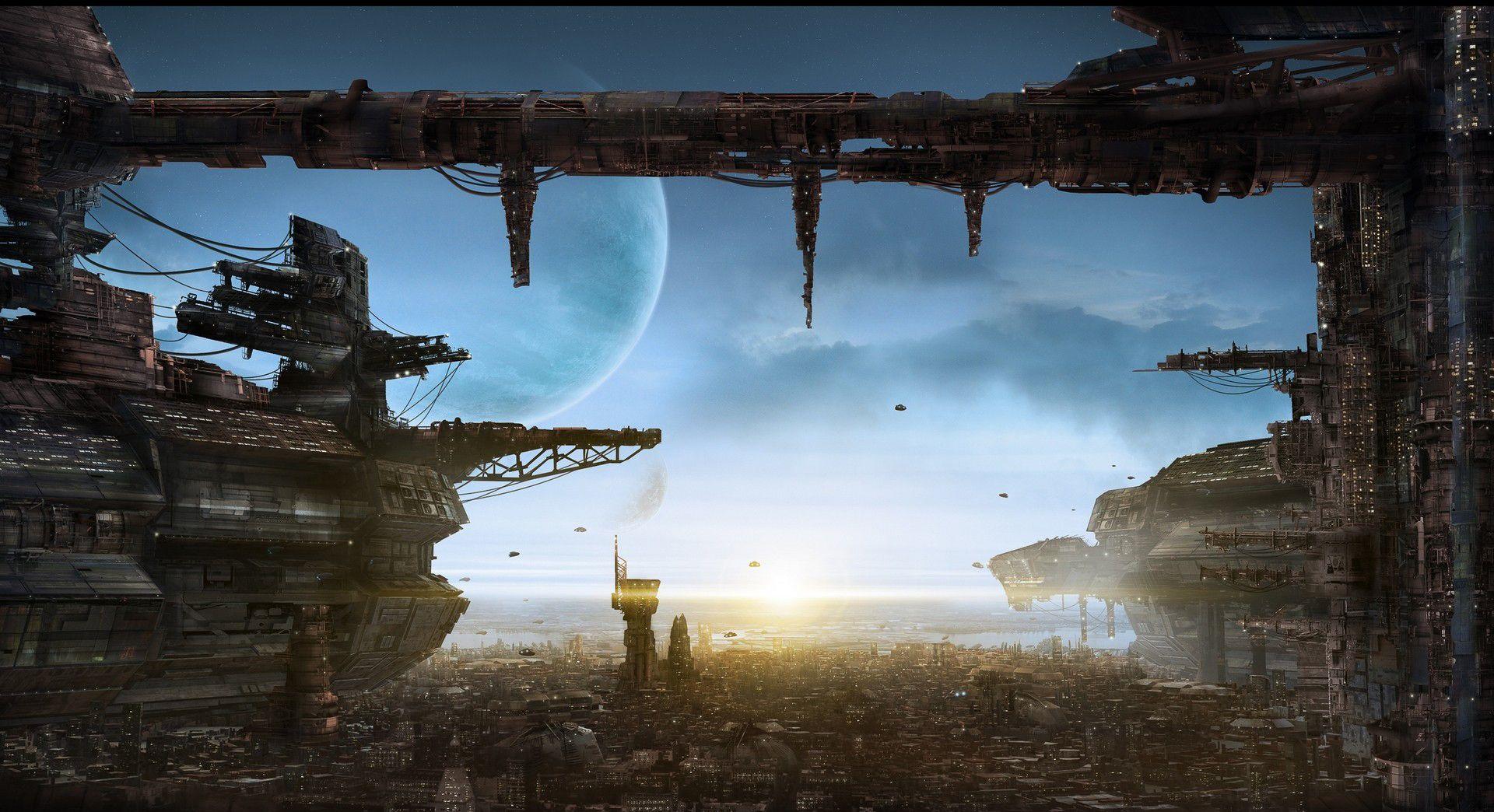 1920x1044 Nền khoa học viễn tưởng HD miễn phí