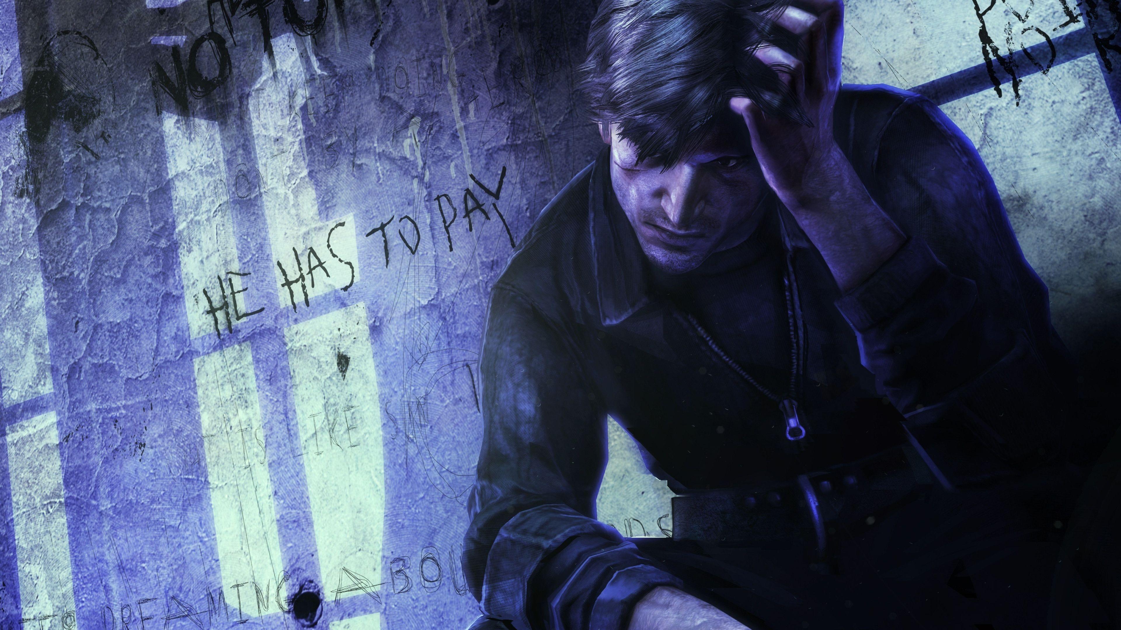 3840x2160 silent hill downpour, silent hill, murphy pendleton 4K