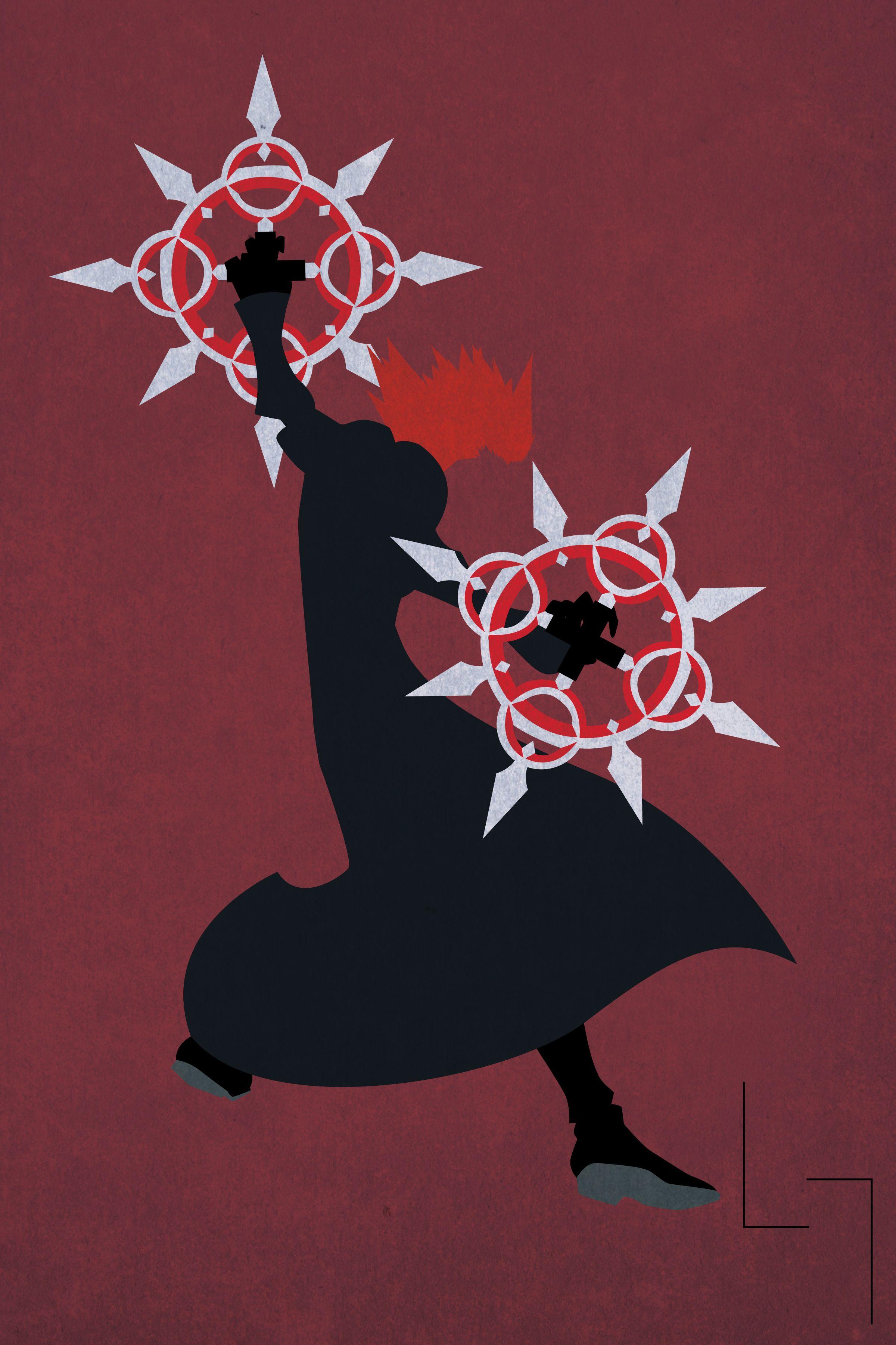 2400x3600 Minimalism. Kingdom hearts wallpaper
