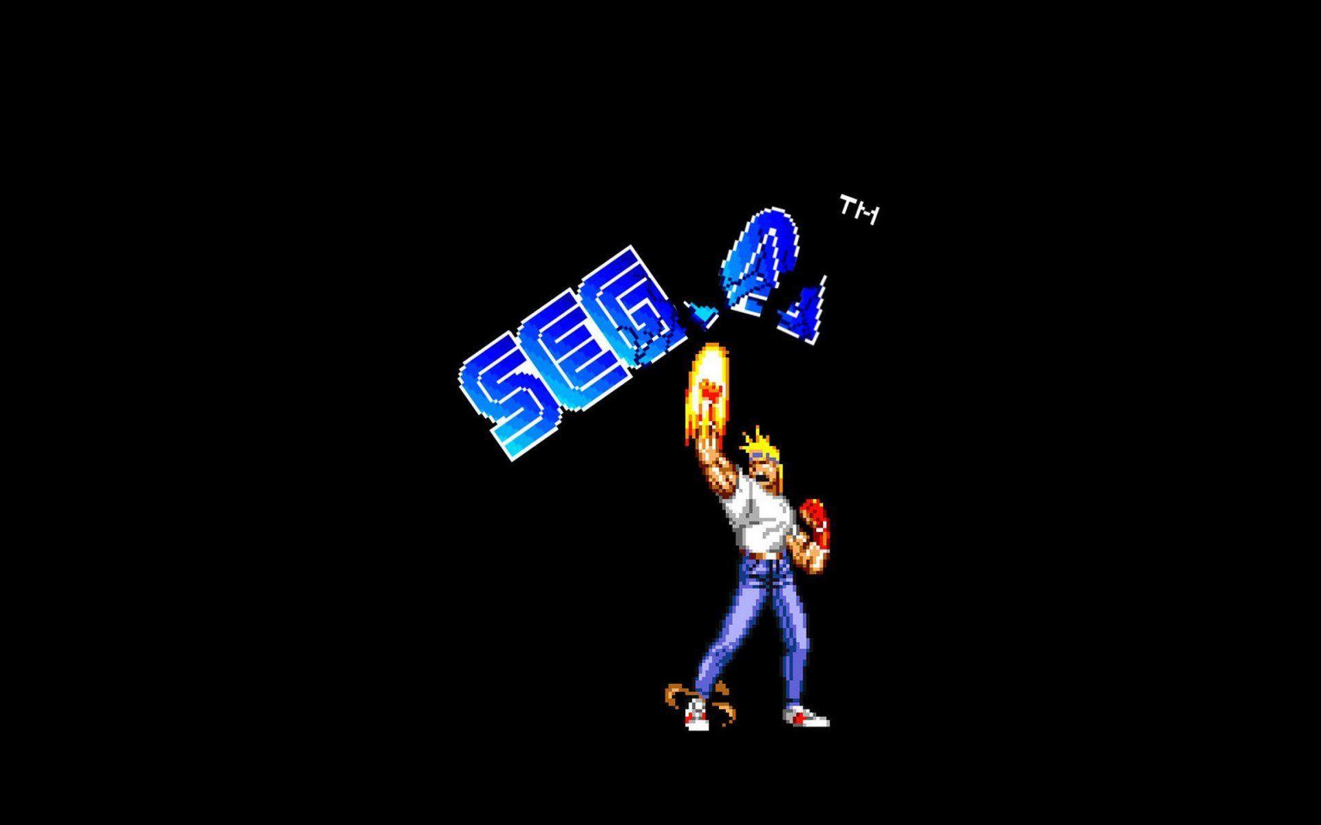 1920x1200 Sega, Streets of Rage, Simple background, 16 bit, Axel Stone