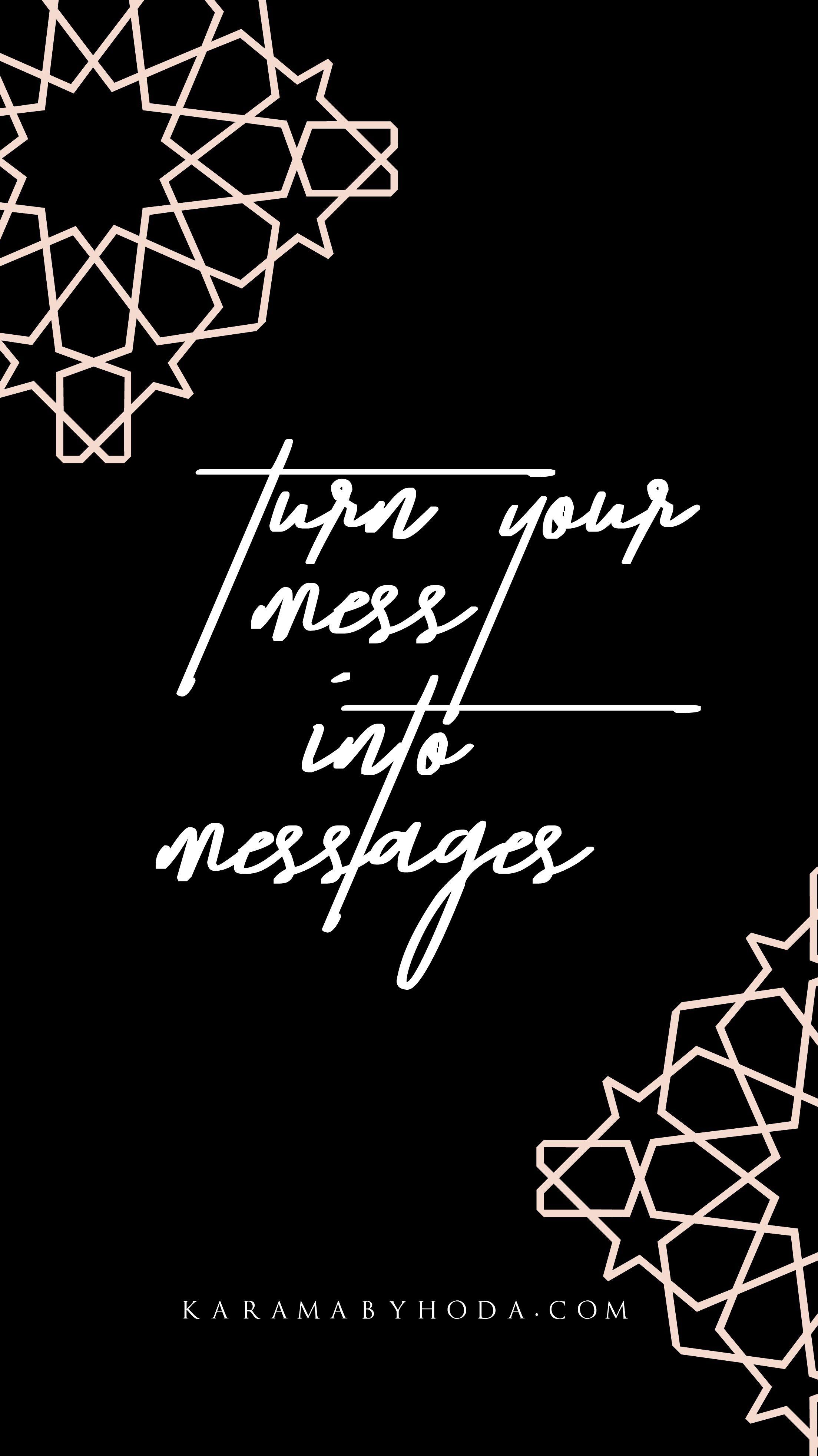 2207x3928 turn your mess into messages #quote #bossgirl #girlbosse. Black