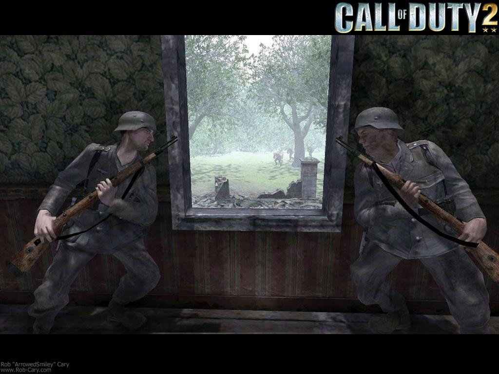 1024x768 Free download Ambush Call of Duty 2 [1024x768] for your Desktop