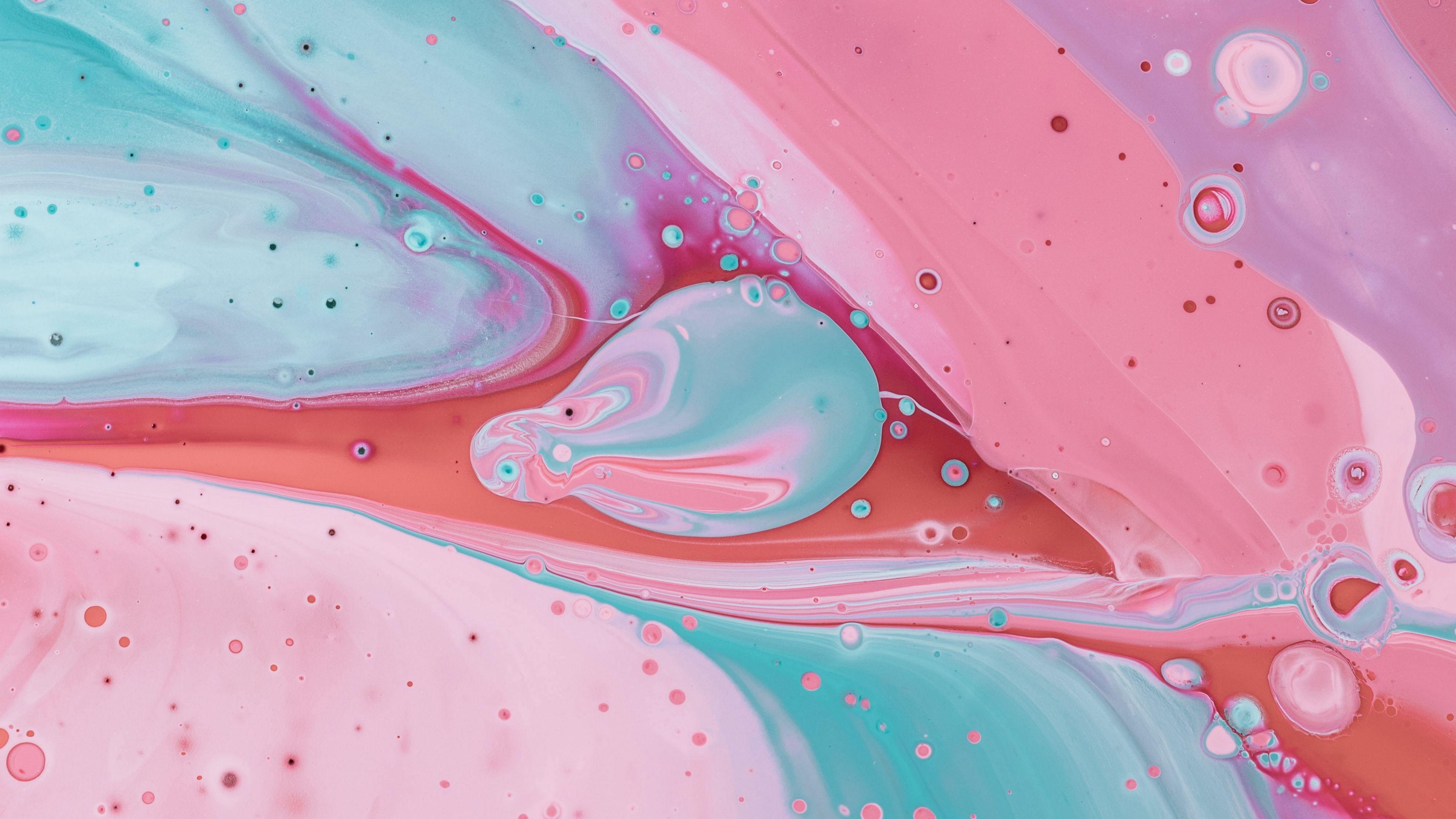 3840x2160 Download wallpaper 3840x2160 stains, acrylic, paint, colorful