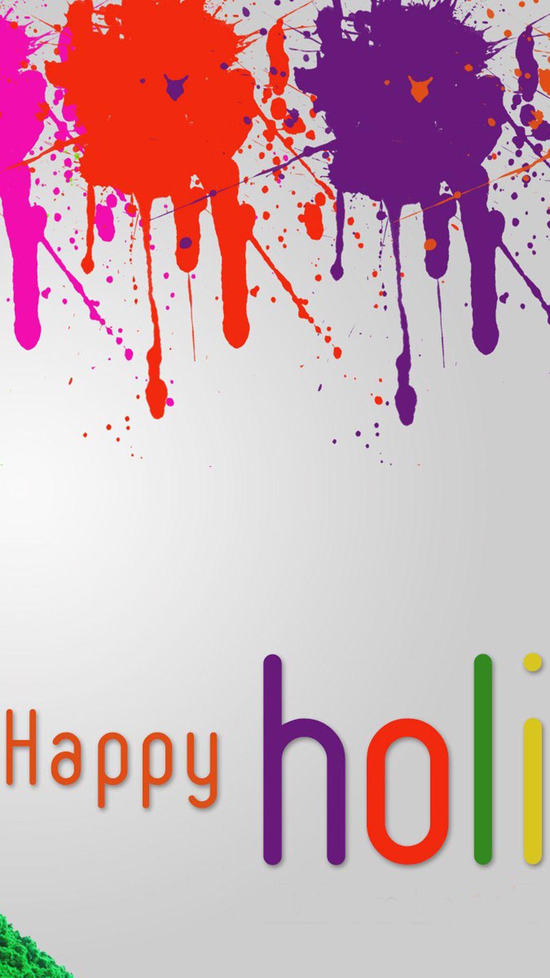 1080x1920 Happy Holi HD Background - Wallpaper - 1080x1920 Wallpaper