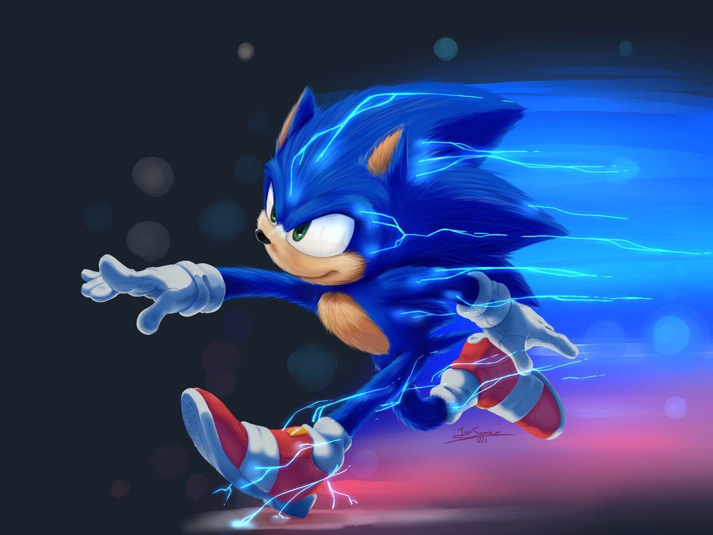 1400x1050 Sonic Movie 2020. Sonic