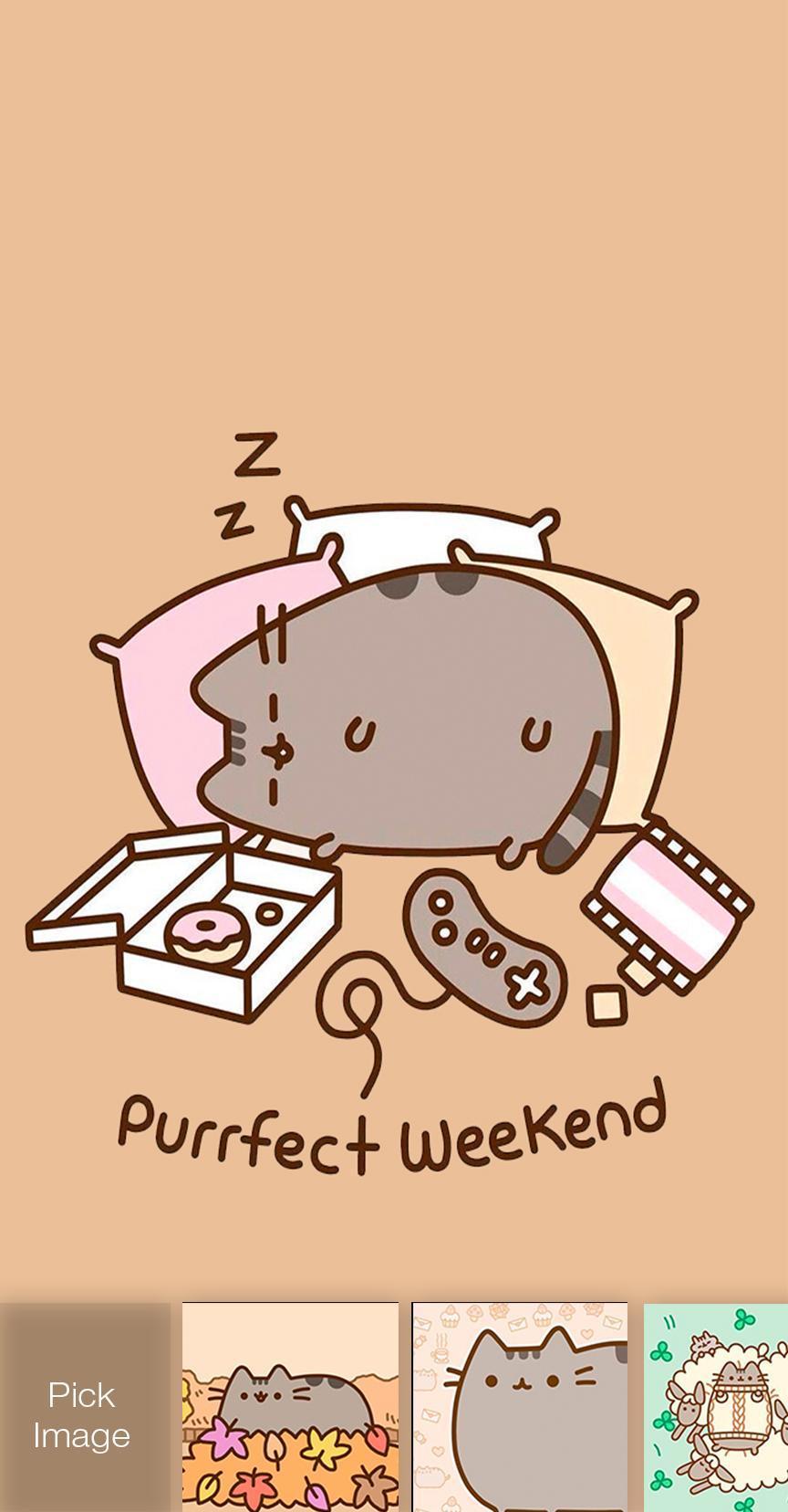 Download Pusheen Wallpaper Food Pics