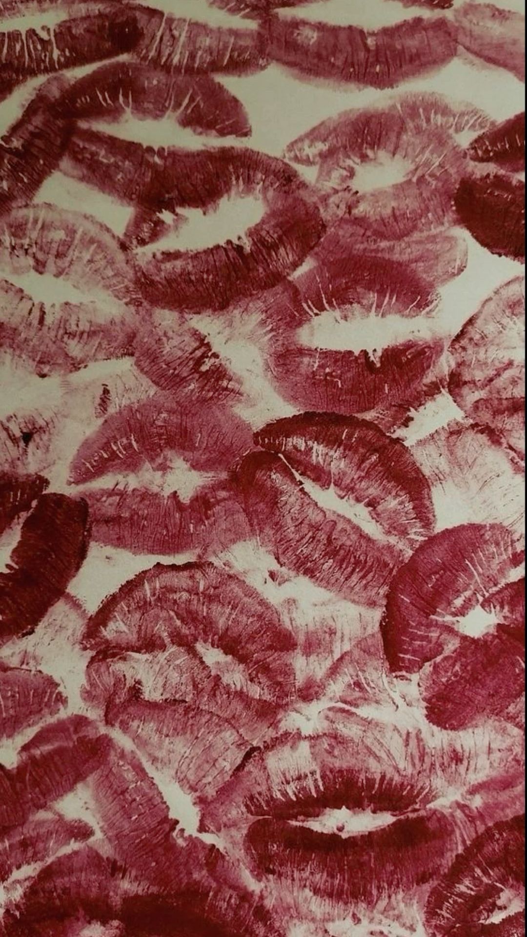 1080x1920 Lipstick Kiss Wallpaper