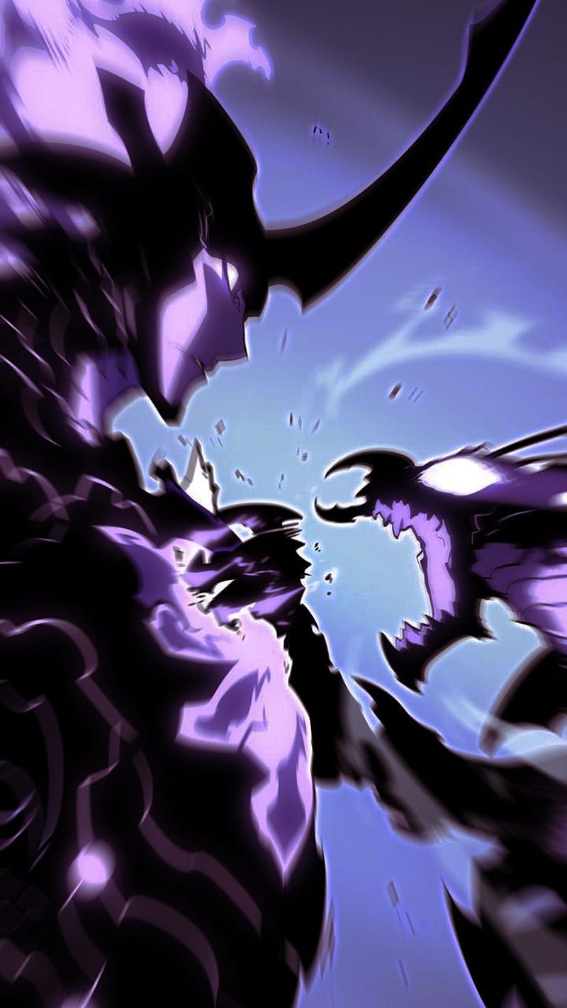 800x1422 Solo leveling, beru vs bellion, grand marshall, shadow army, shadow monarch, HD phone wallpaper