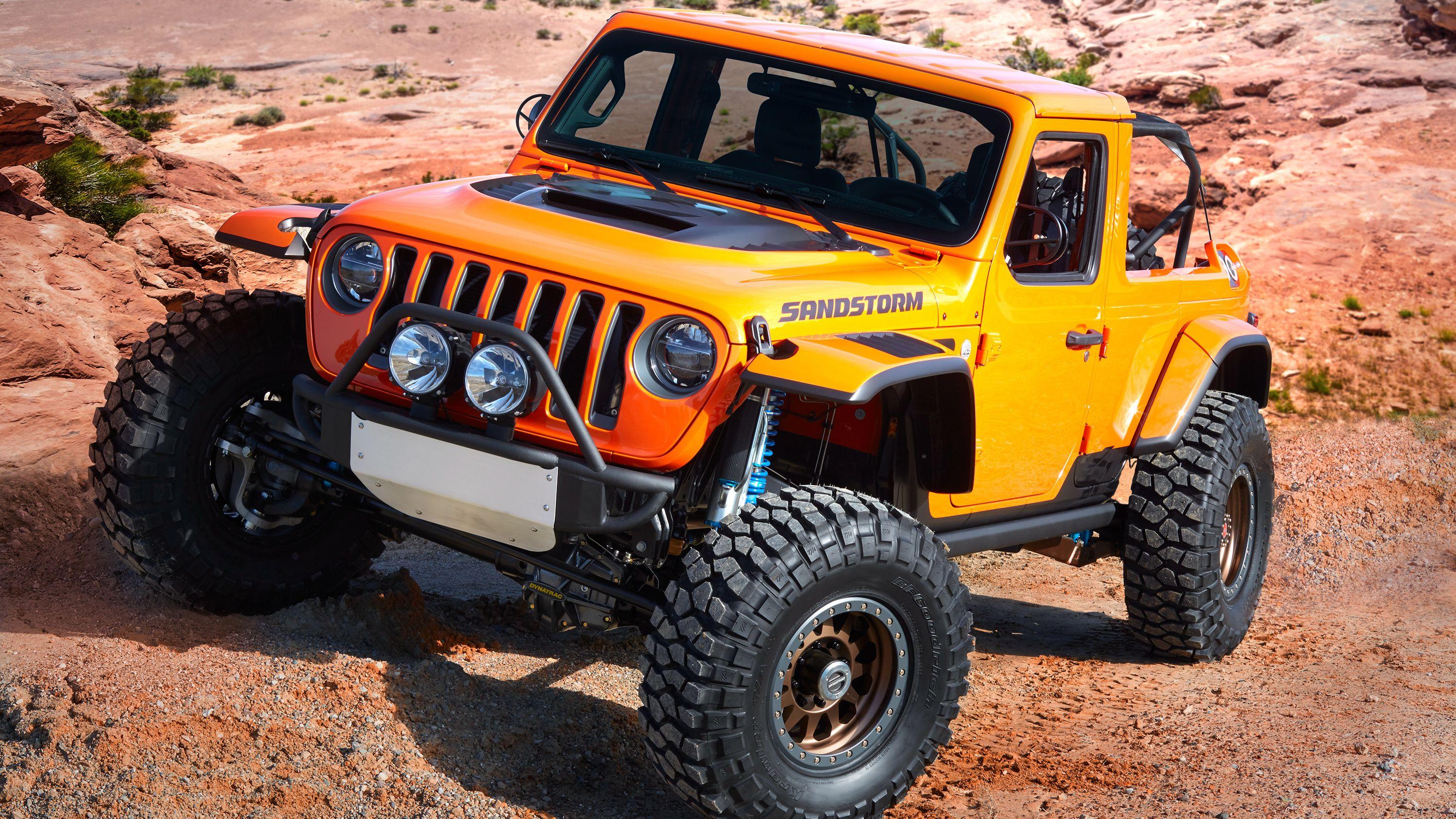 3000x1688 Jeep Sandstorm Concept Wallpaper. HD Car Wallpaper