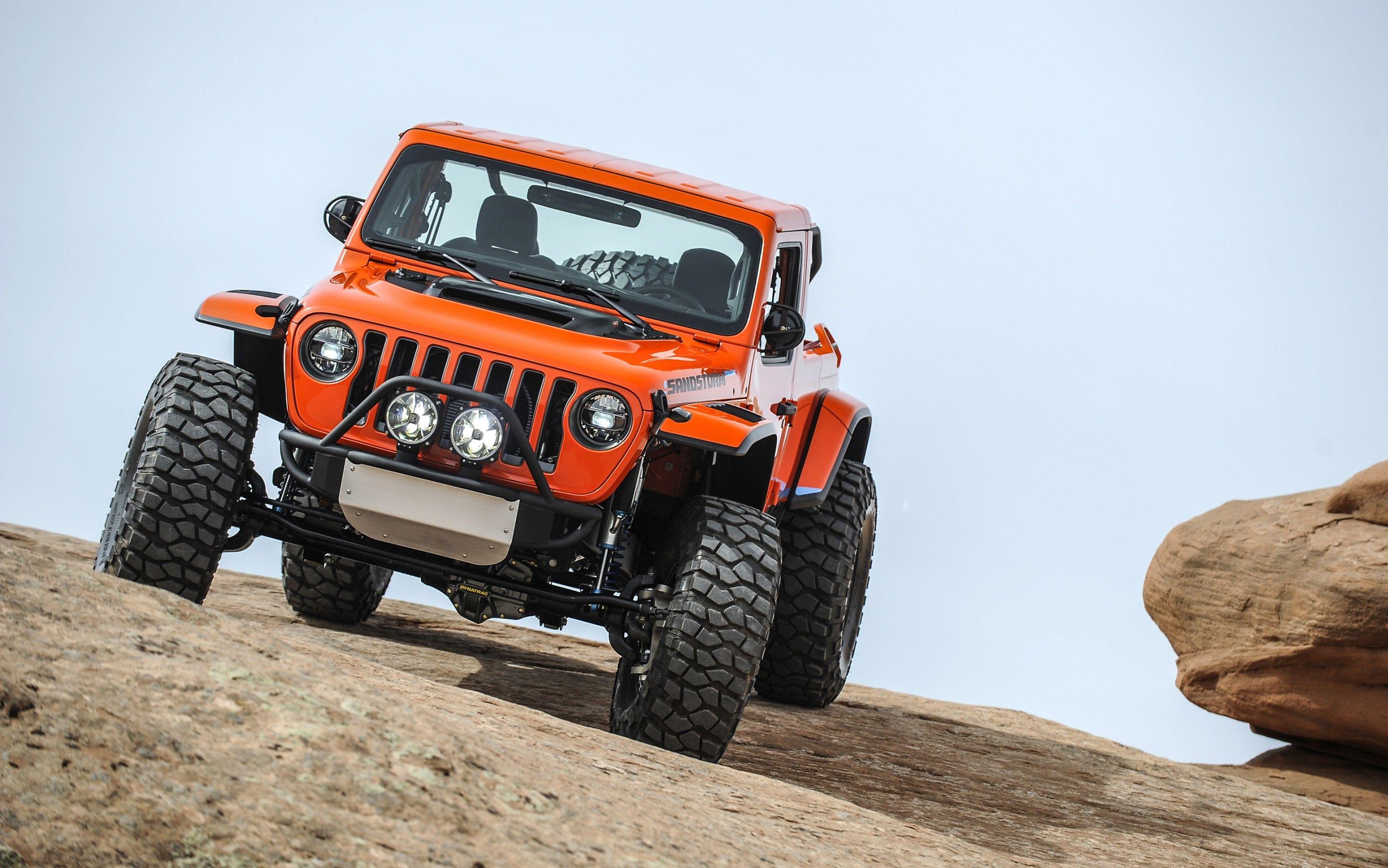 2880x1800 Download wallpaper Jeep Sandstorm Concept, offoroad, 2018 cars