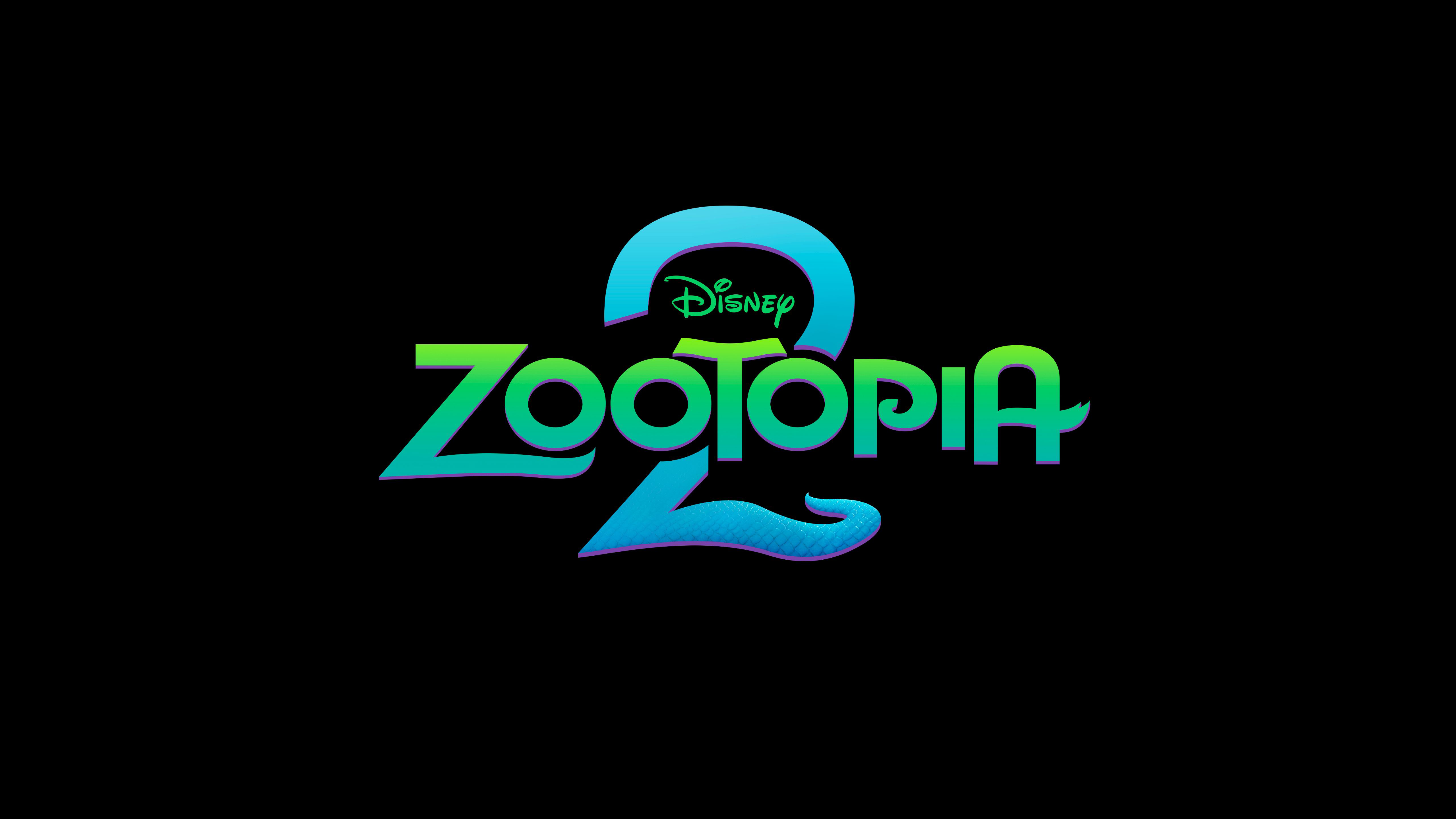 5120x2880 Zootopia 2 Wallpaper 4K, Logo, 2025 Movies