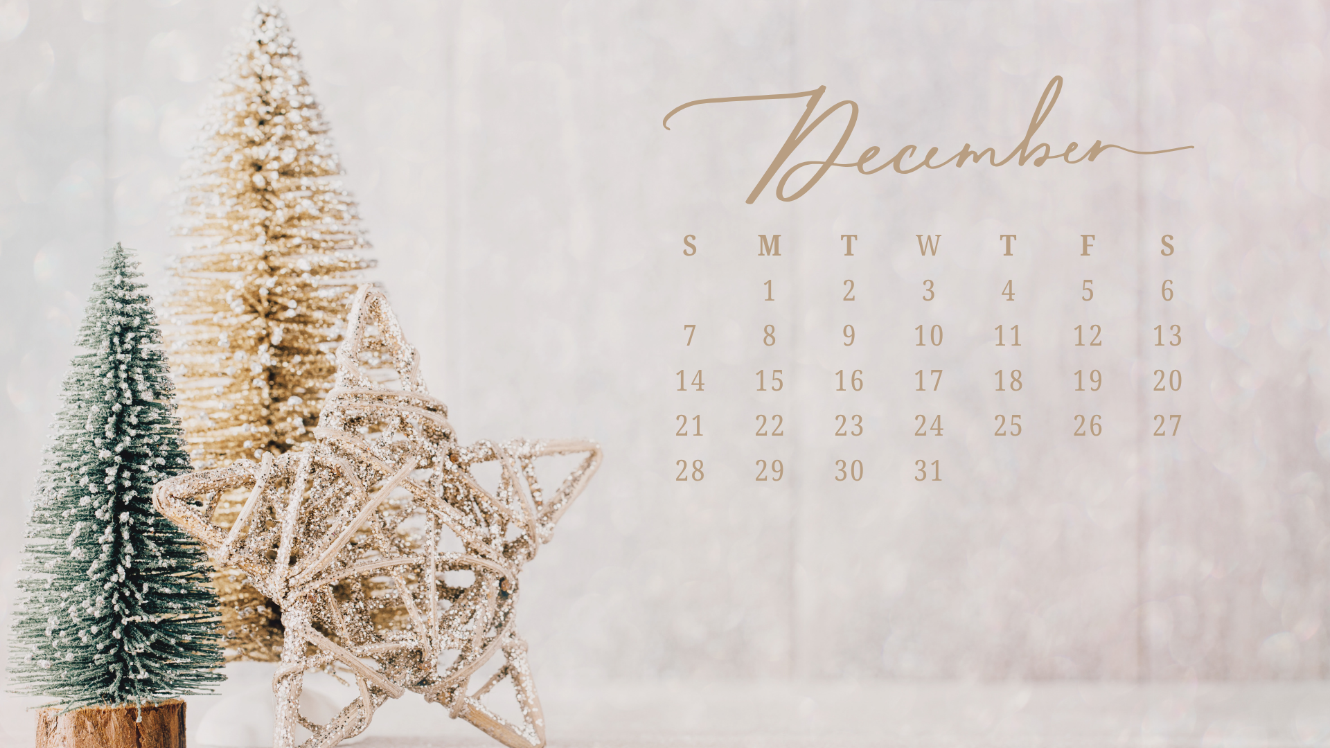 1920x1080 Free December 2025 Desktop Calendar Background (EASY DOWNLOAD)