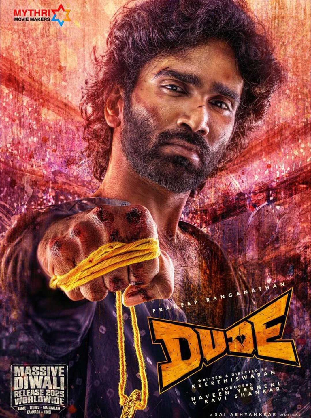 1079x1446 Pradeep Ranganathan Next Film Dude In Mythri Movie Makers