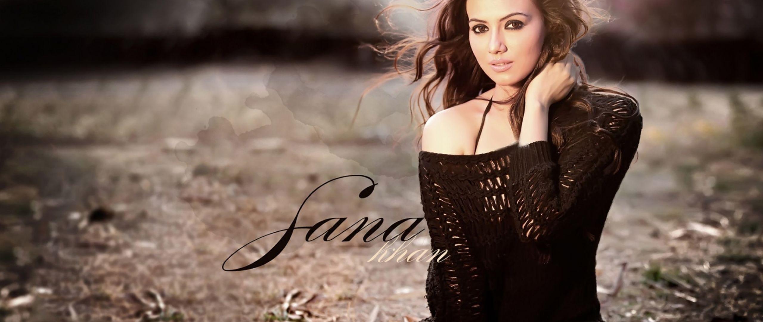 2560x1080 Sana Khan Hot Pics 2560x1080 Resolution Wallpaper, HD