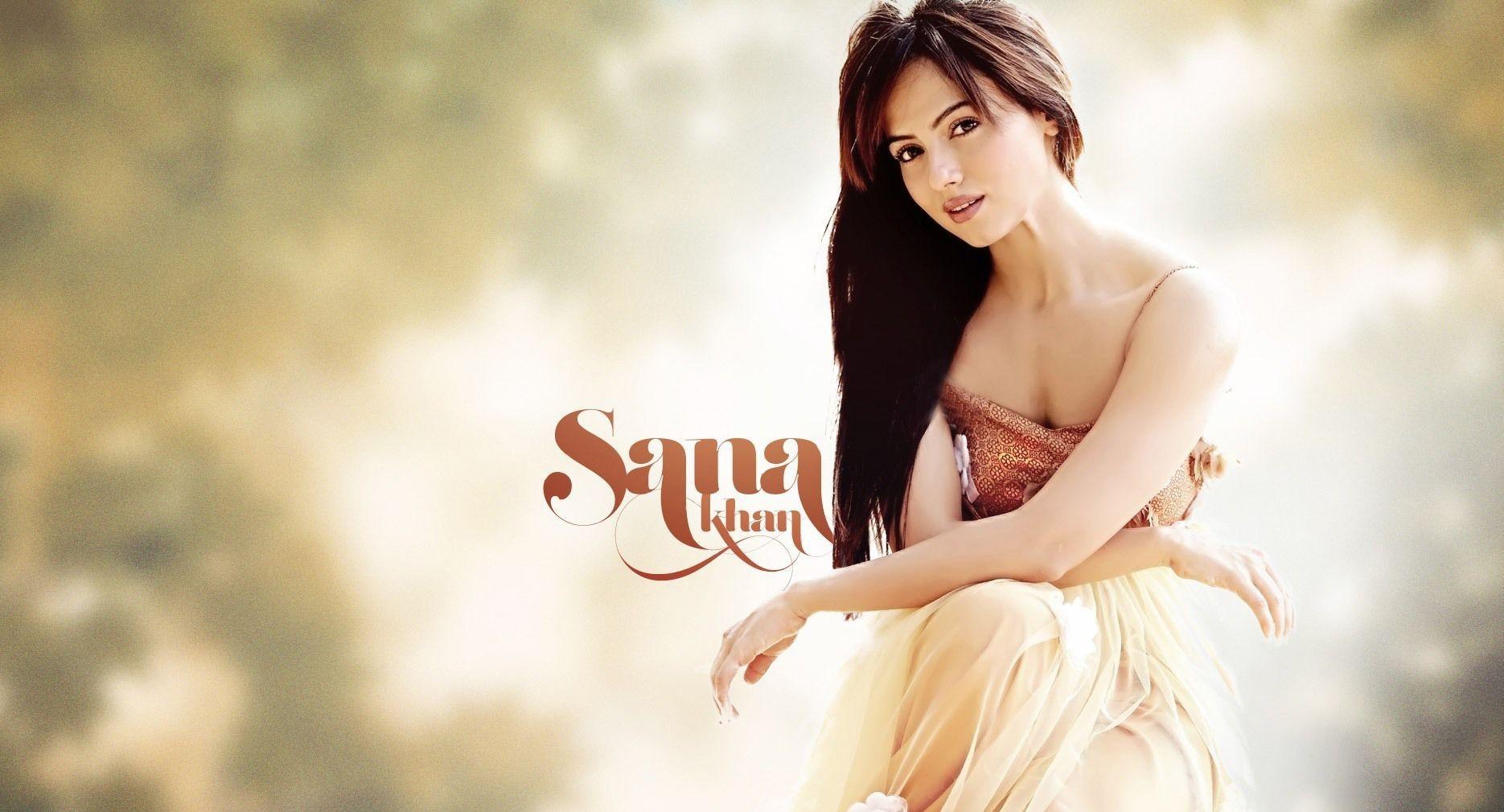 1870x1010 Sana Khan desktop wallpaper, Free Wallpaper