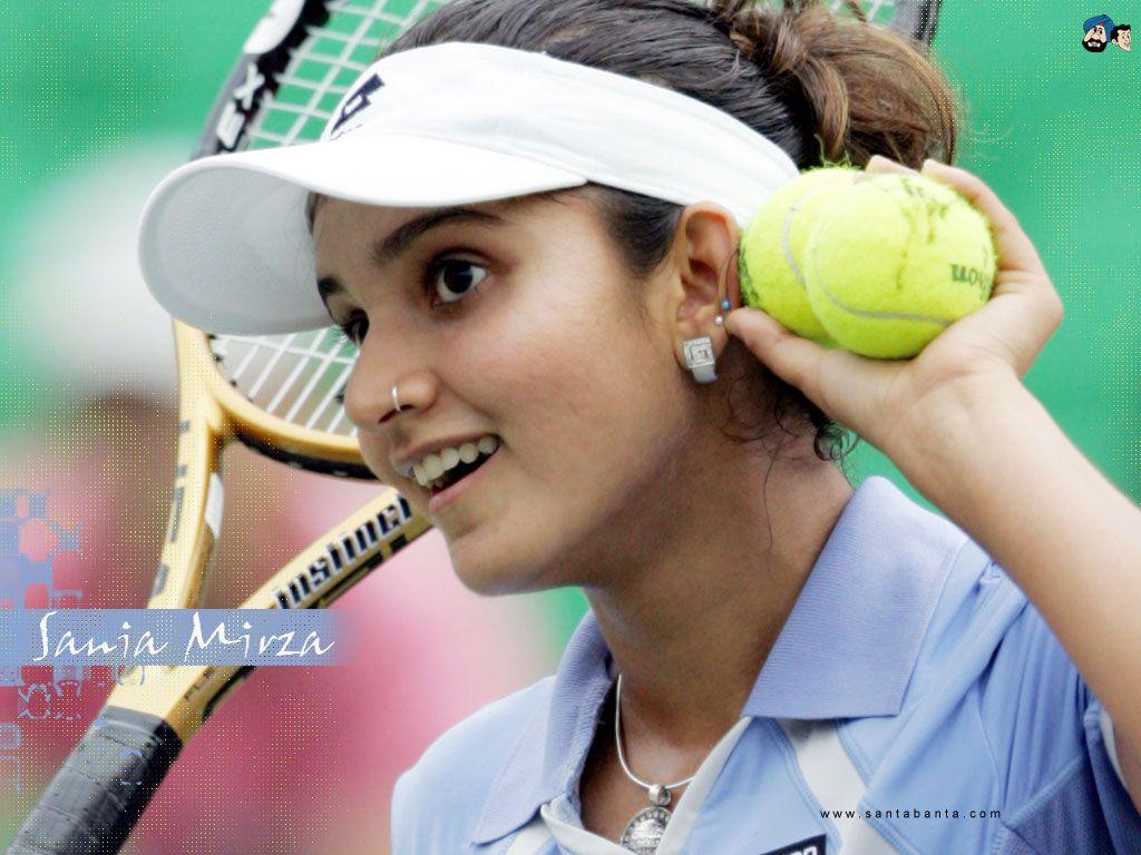 1024x768 Tennis Women Wallpaper: SANIA MIRZA HOT