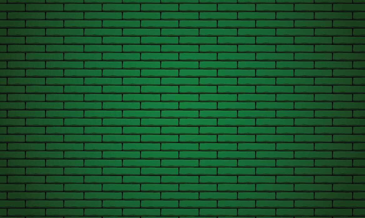 1167x700 Green Brick Wall Vector Art, Icon, and Graphics for Free Download