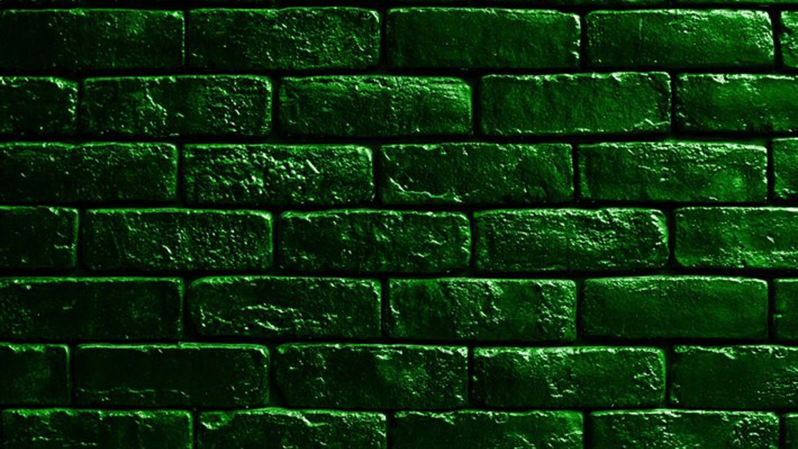1600x900 Green Brick Wall Textures HD Brick Wallpaper
