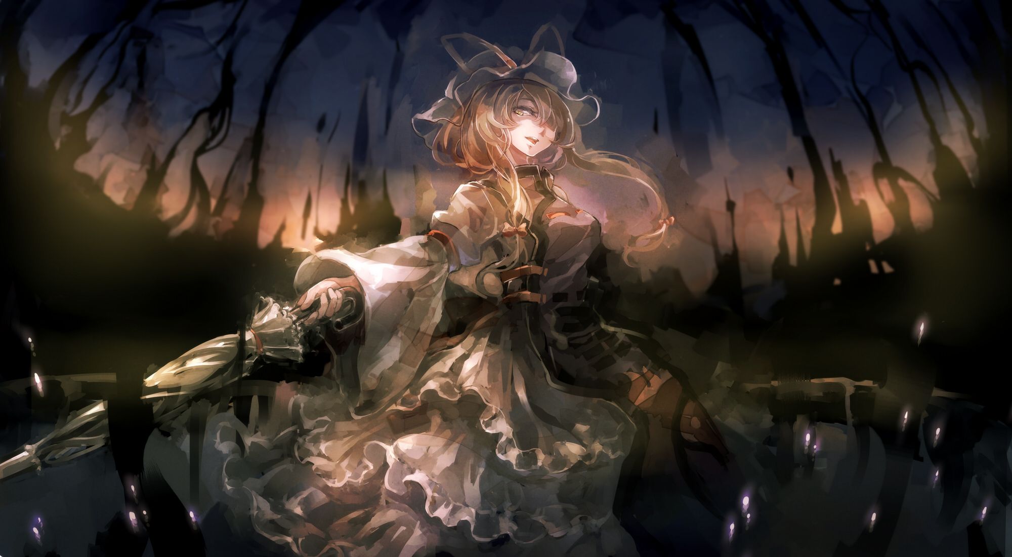 2000x1100 Yukari Yakumo Mystique