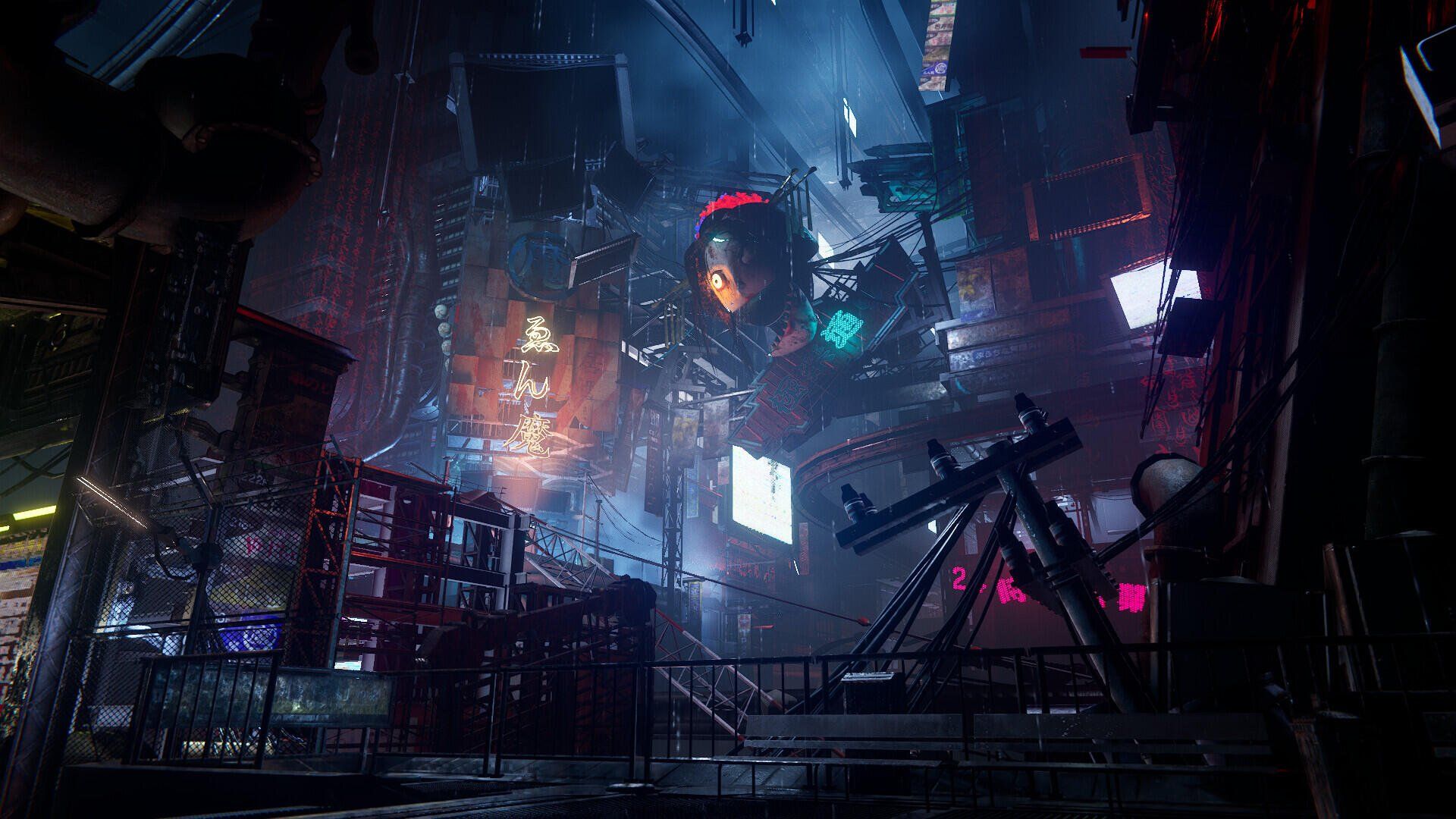 1920x1080 Ninja Gaiden 4: Cyberpunk Cityscape HD Wallpaper