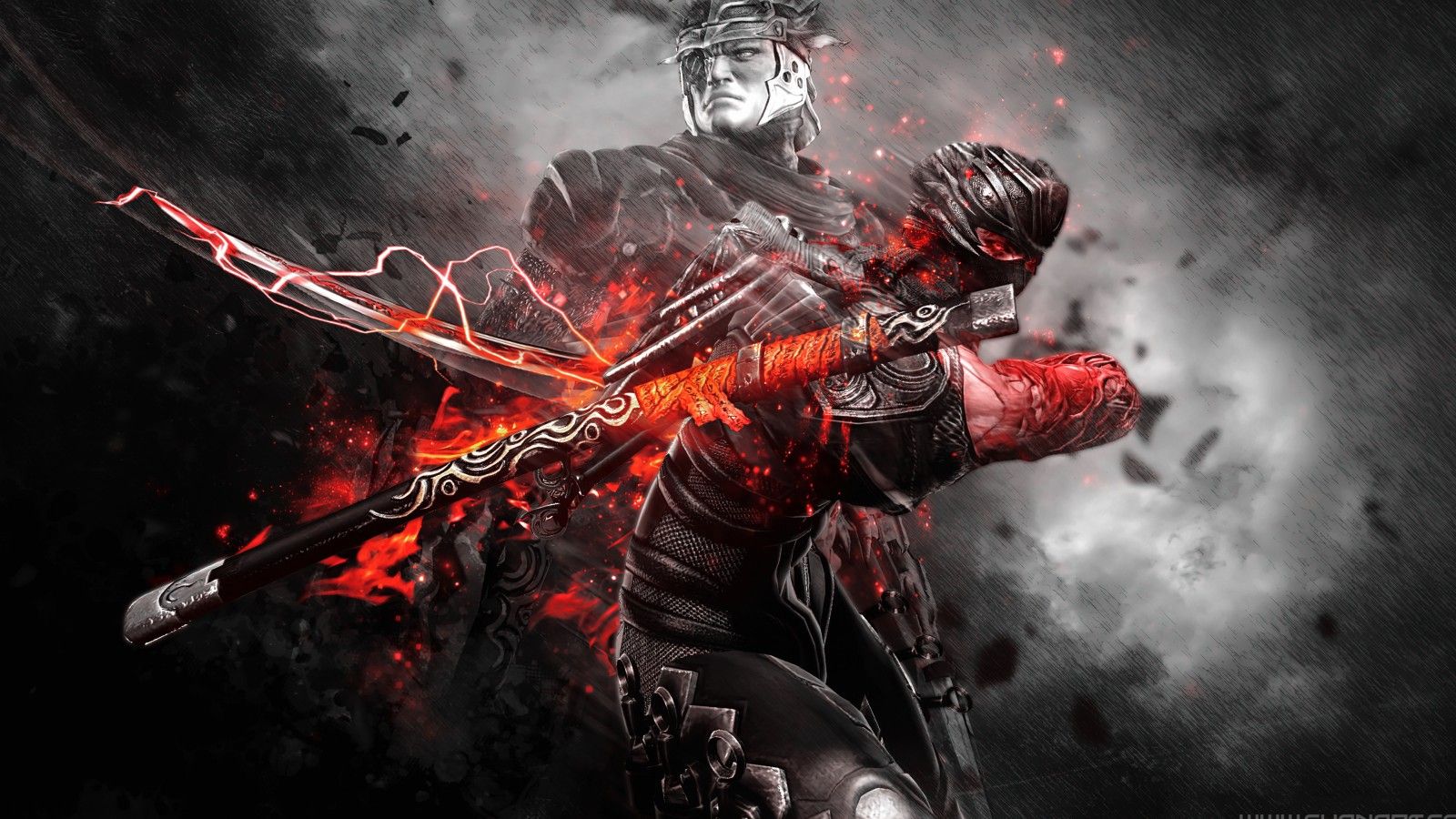 1600x900 Black Dress Ninja Ryu Hayabusa 4K HD Ninja Gaiden Wallpaper