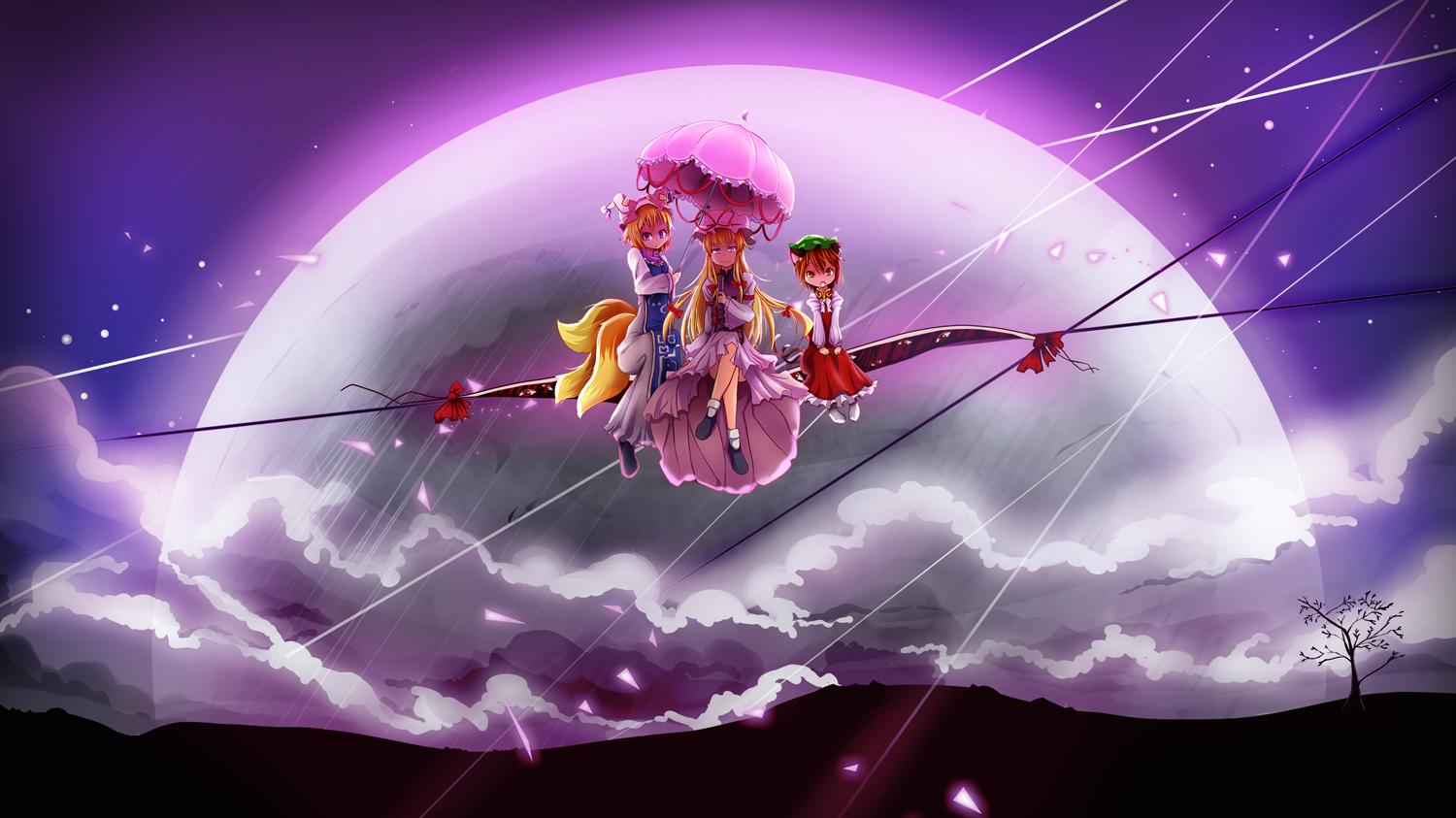 1500x843 Ran Yakumo Phone Wallpaper: Free 4K & HD Downloads