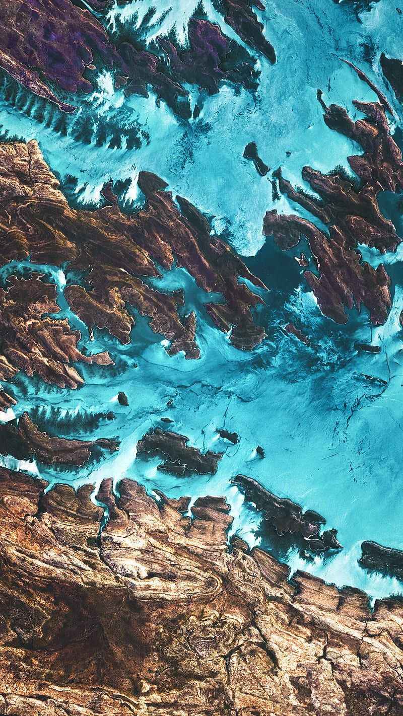 800x1422 Rock Island, amoled, best, bhardwaj10ankit, blue, google earth, nature, sea, HD phone wallpaper