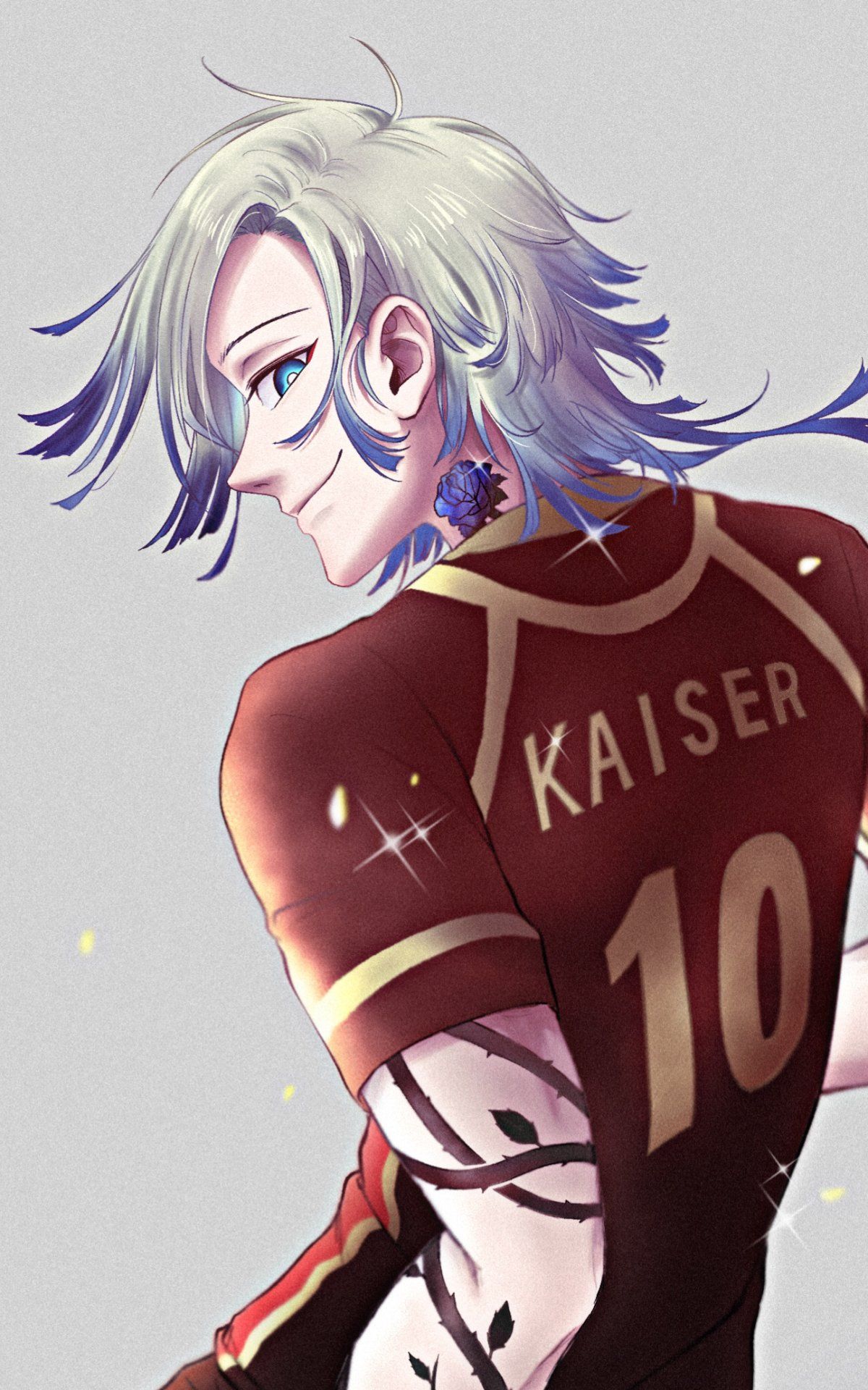 1200x1920 Michael Kaiser Lock Anime Phone Wallpaper