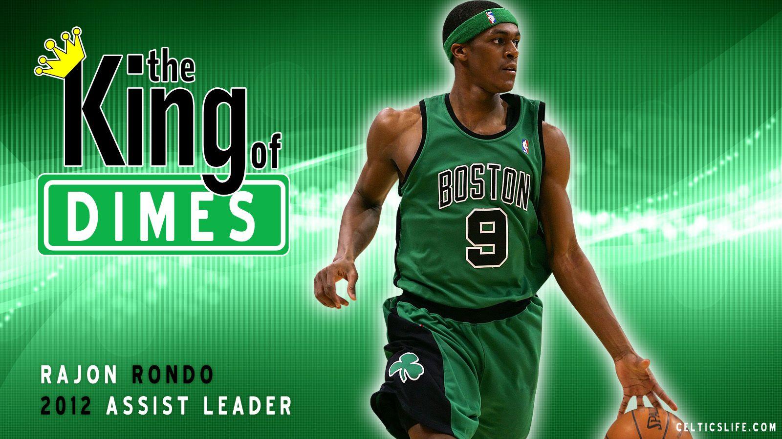 1600x900 Celtics Life: Rajon Rondo King of Dimes 2012 Assist Leader Wall