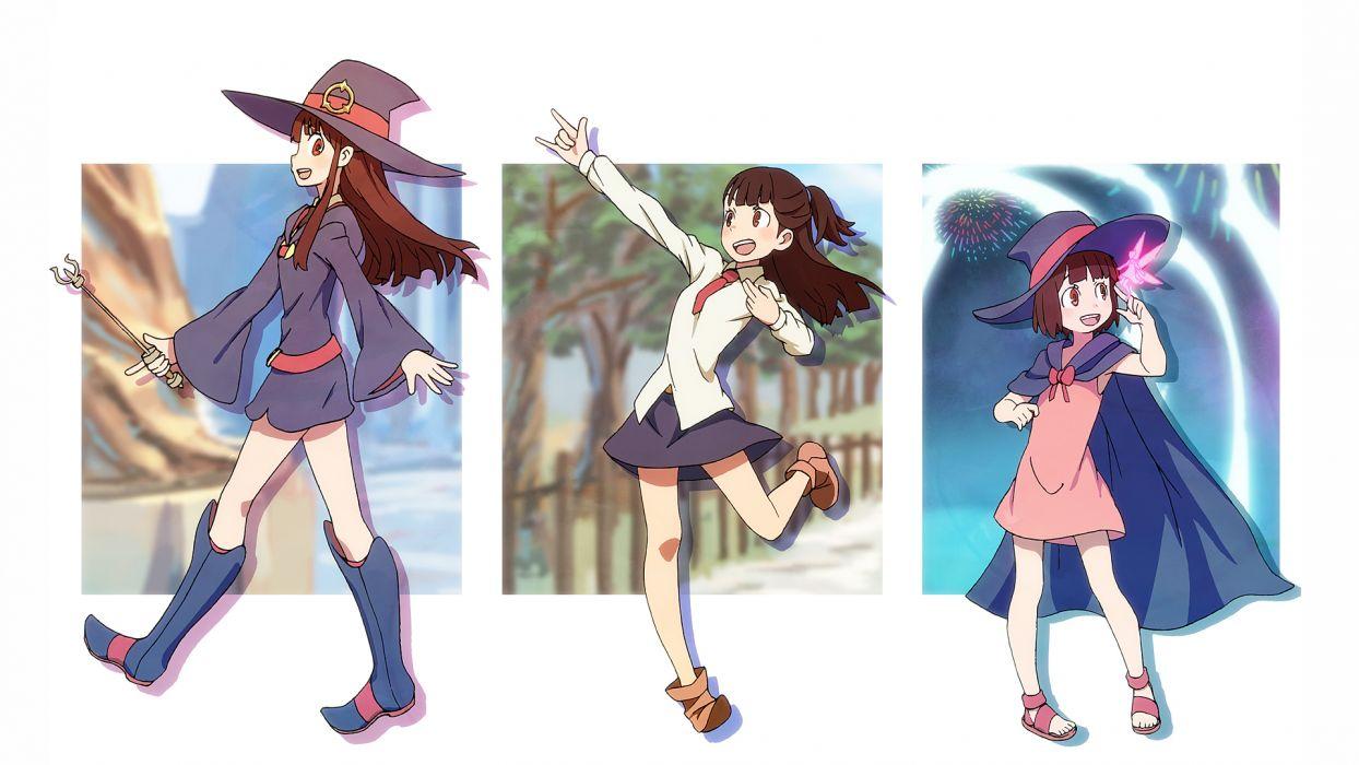 1244x700 Little Witch Academia Akko Kagari wallpaperx1080