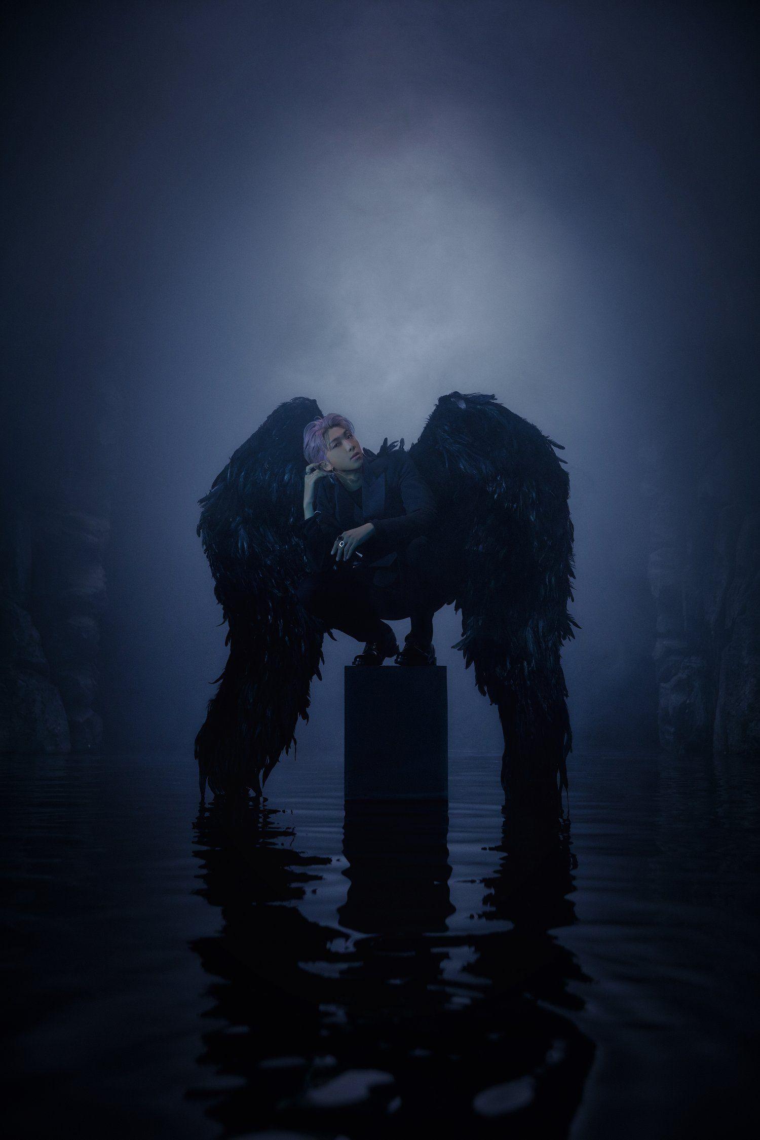 1500x2250 BTS Transforms Into Black Swans For “Map Of The Soul: 7” Concept Photo