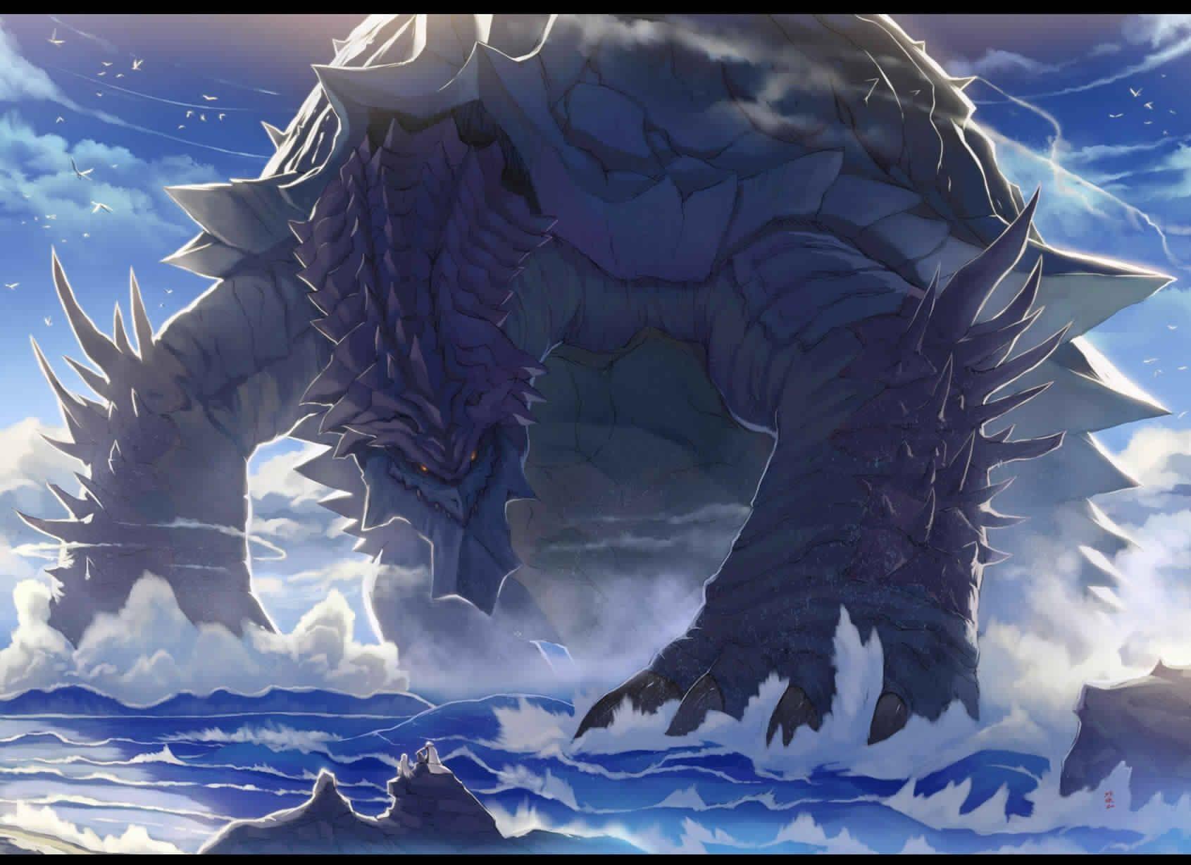 1691x1228 Realistic Looking Pokemon Art Wallpaper Monster